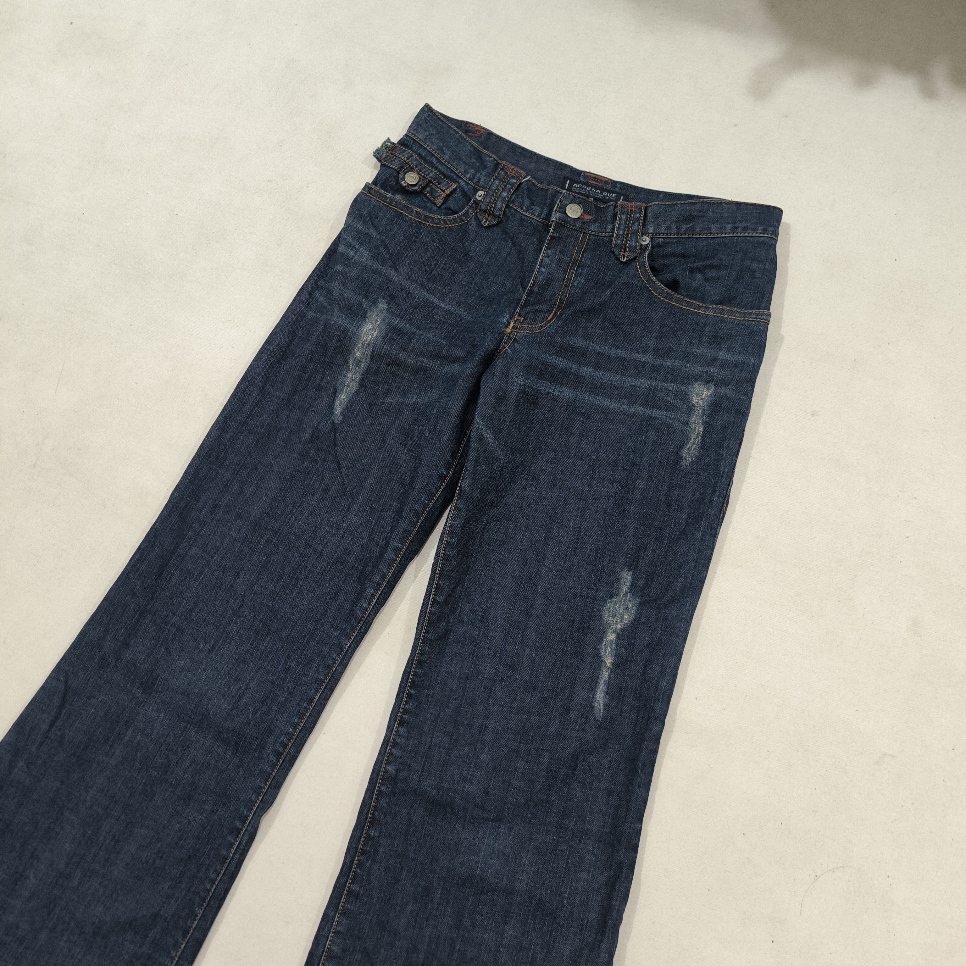 If Six Was Nine × Japanese Brand × Le Grande Bleu (L.G.B.) Big sized bootcut jeans / japanese baggy style Size US 32 / EU 48 - 3 Thumbnail