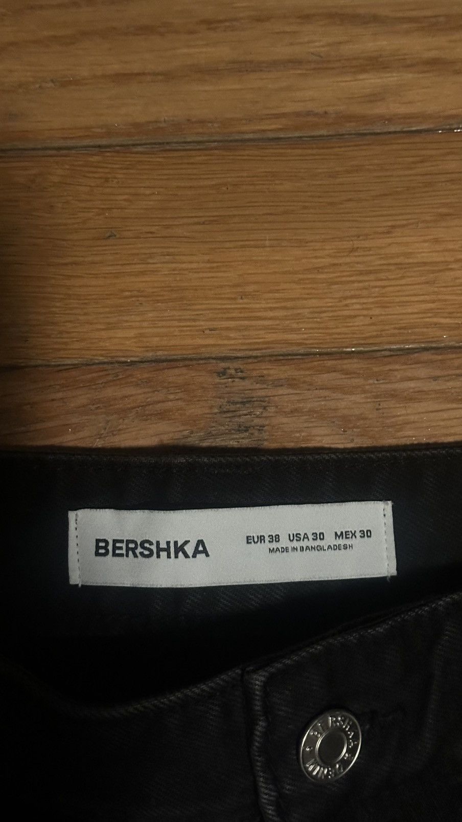 Bershka Bershka Black baggy denim Size US 30 / EU 46 - 3 Thumbnail