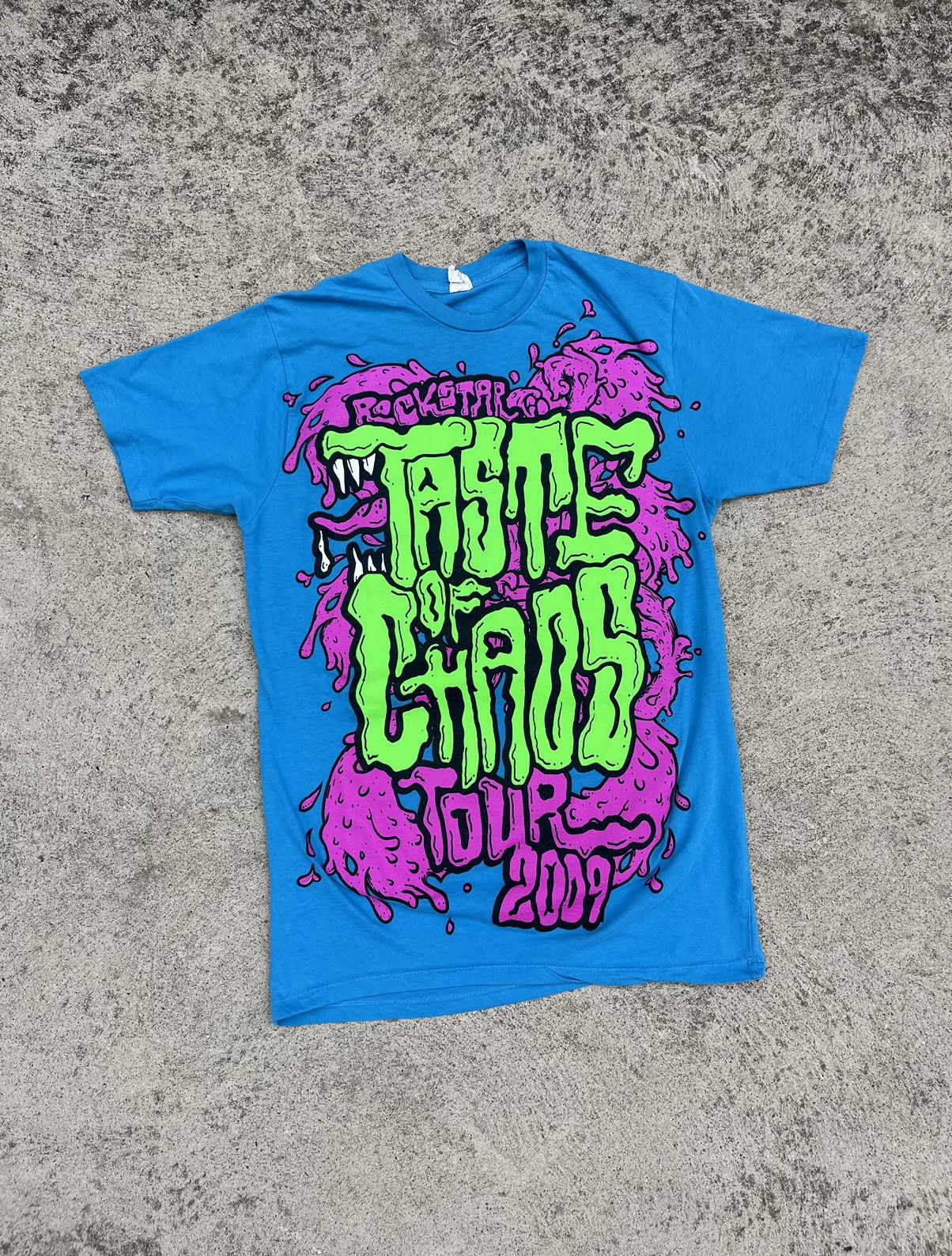 Vintage Taste of Chaos Rockstar Tour 2009 T-Shirt