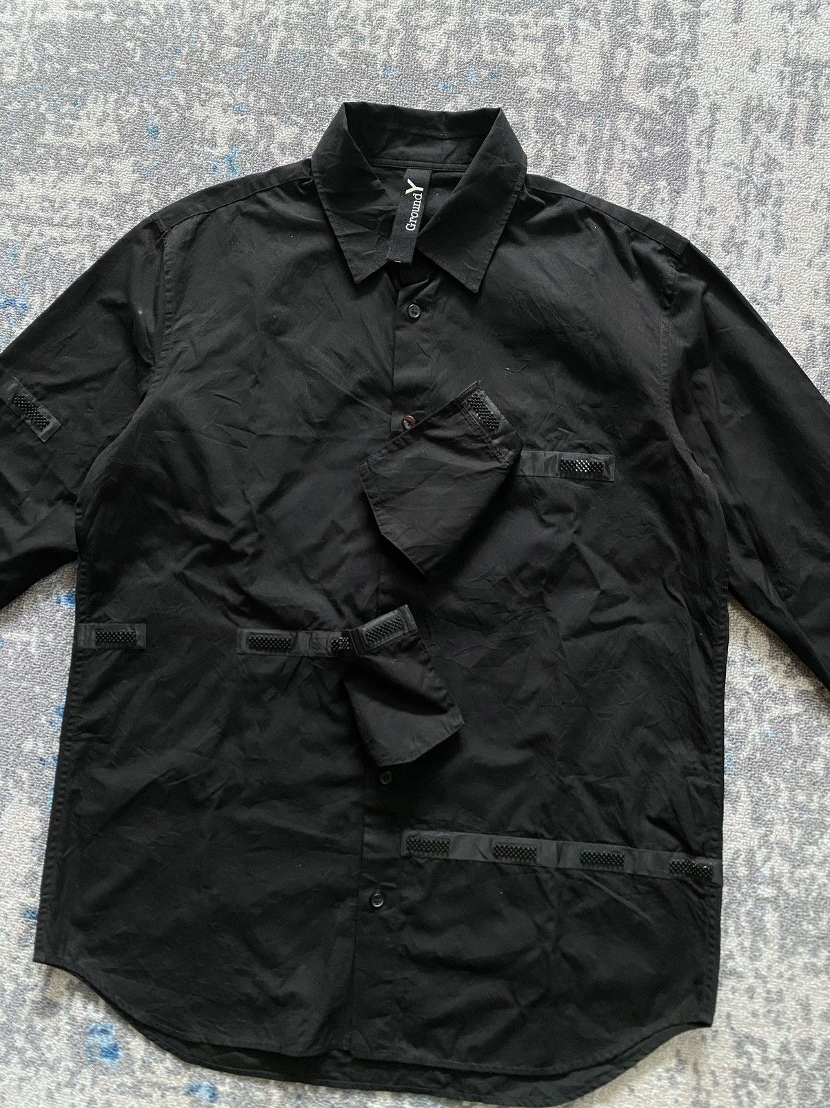 Yohji Yamamoto GroundY Uniq Pocket Shirt Size US L / EU 52-54 / 3 - 4 Thumbnail