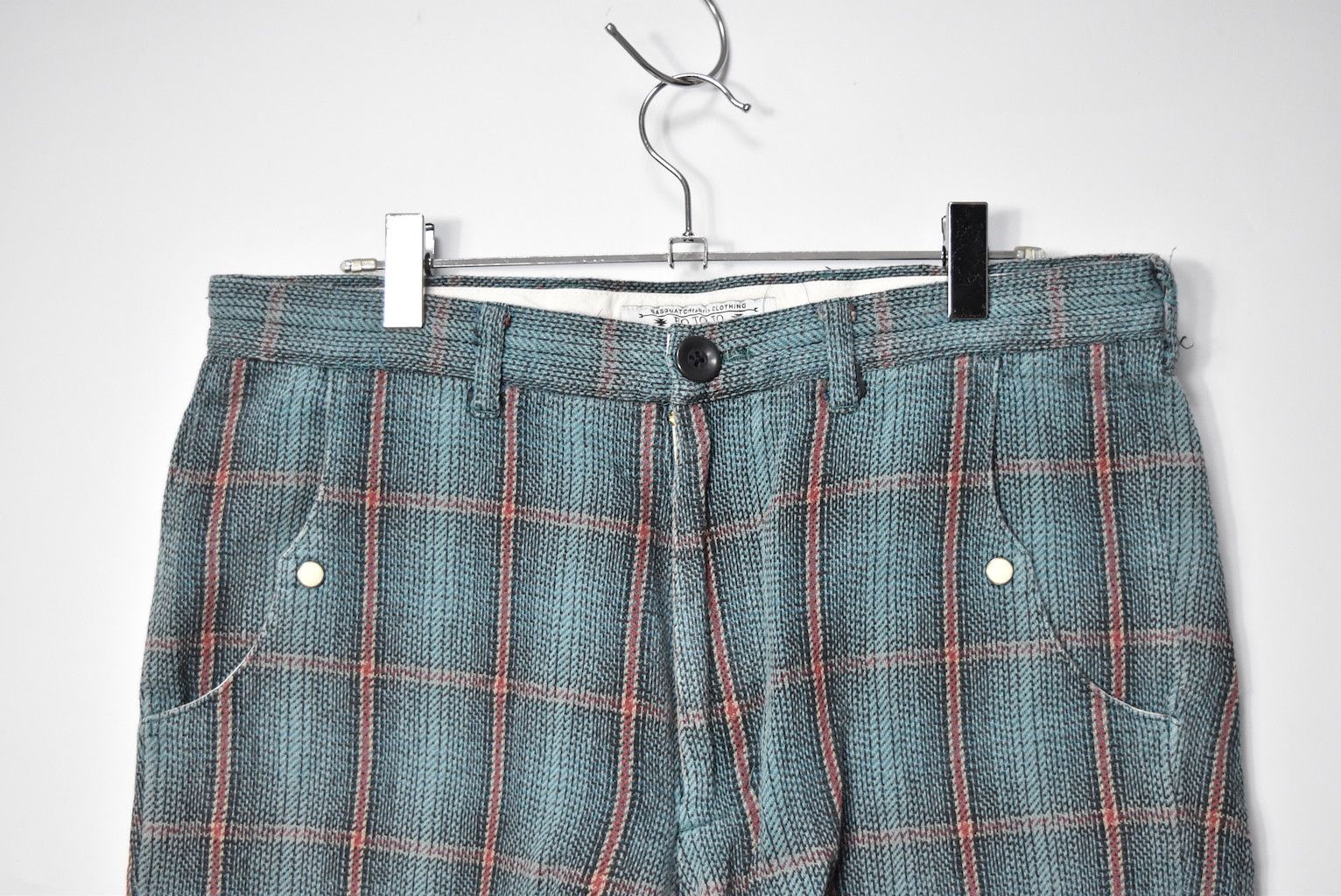 Sasquatchfabrix sasquatchfabrix checker shorts 23860 - 0520 50 Size US 32 / EU 48 - 3 Thumbnail
