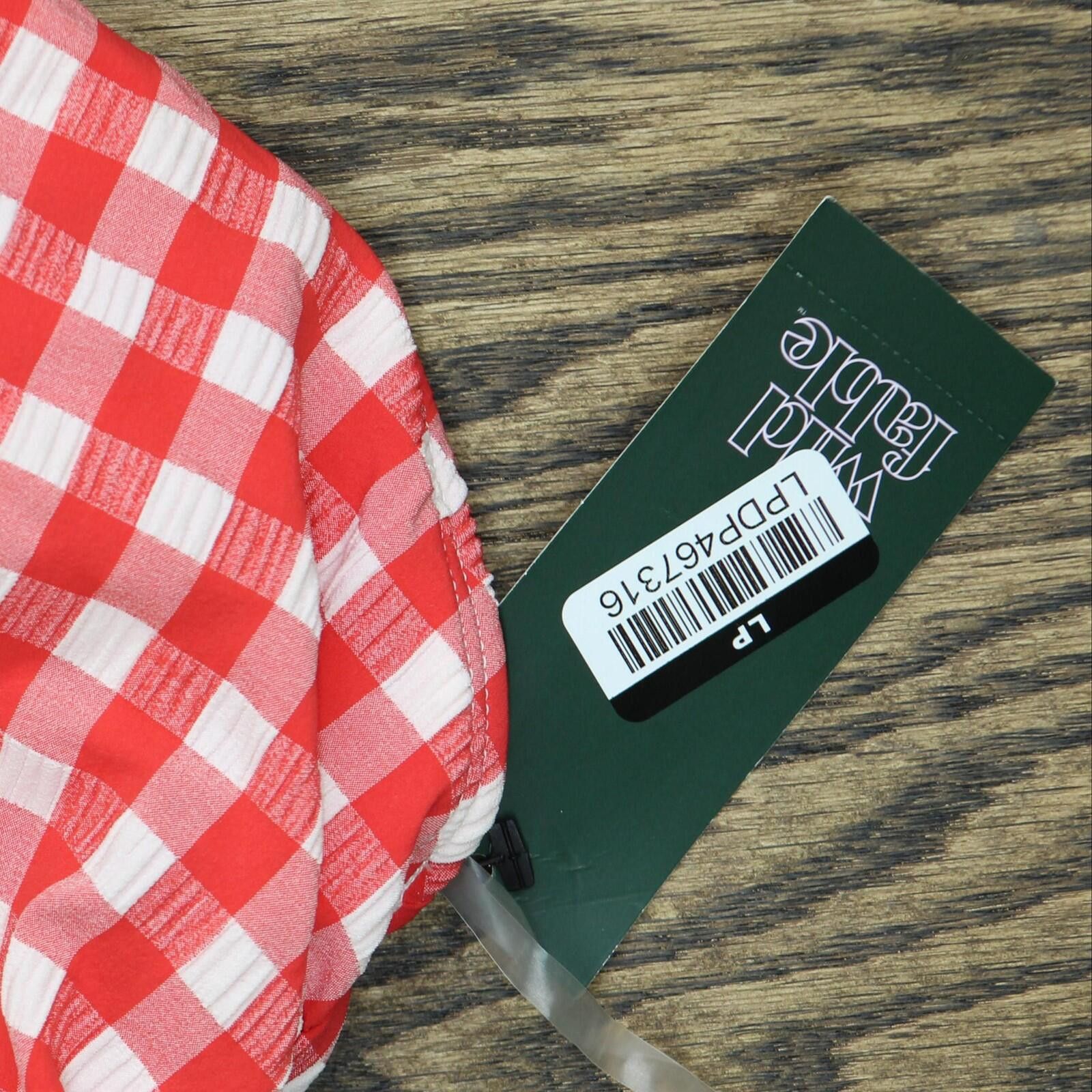 Other Nwt Wild Fable One Piece Swimsuit Pid-107wpe 2xs Red Check Size ONE SIZE - 3 Thumbnail