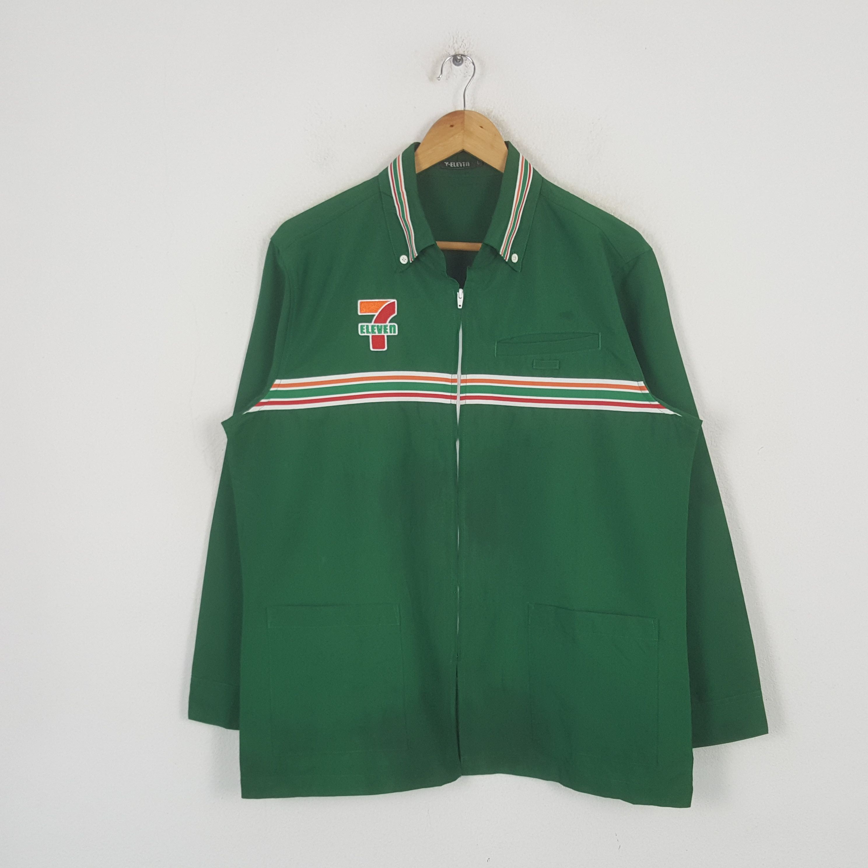 Japanese Brand Vintage 7 Eleven Japanese Uniform Jacket C299N45 Size US M / EU 48-50 / 2 - 3 Thumbnail
