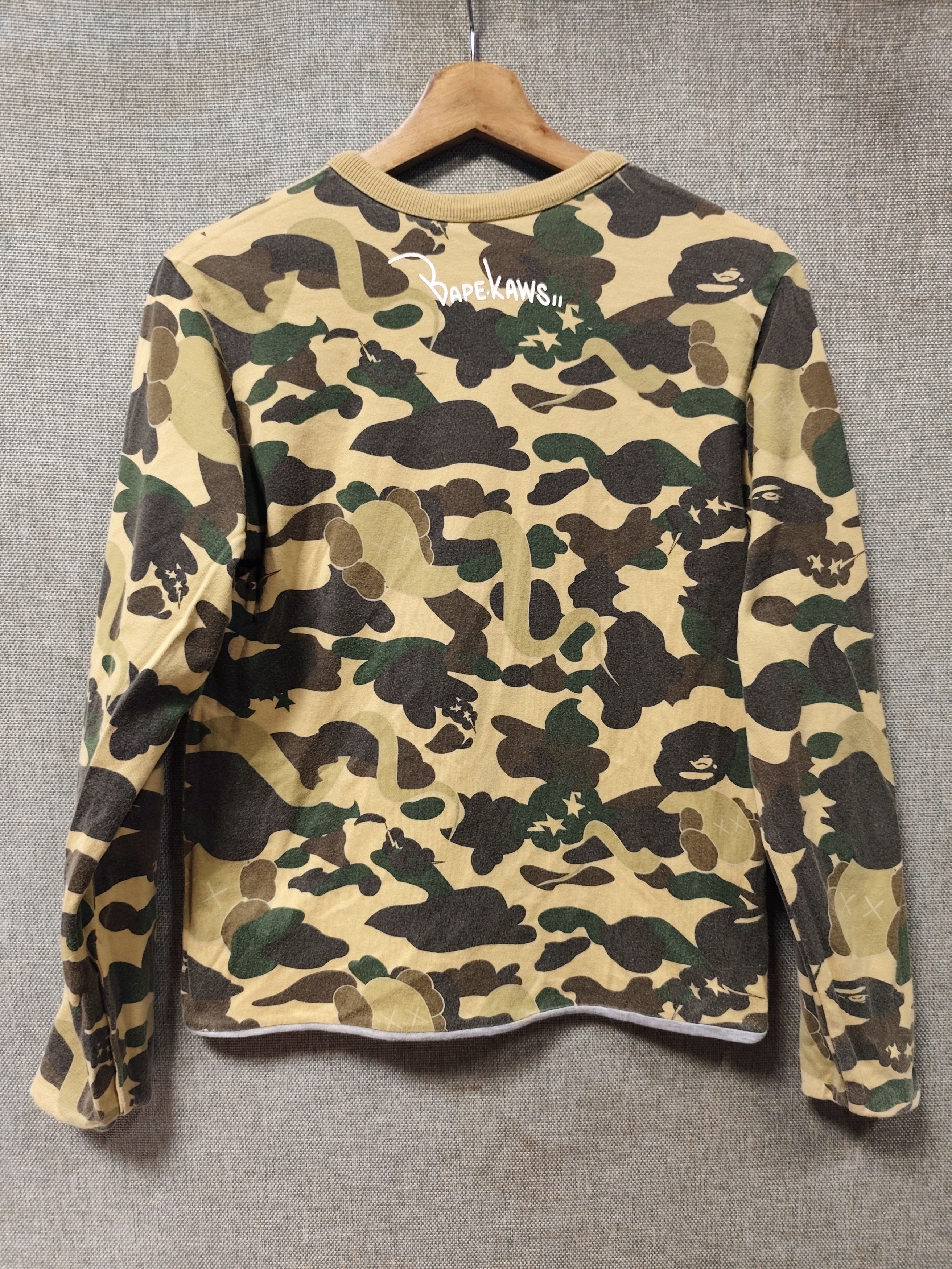 Bape x Kaws Reversible L/S Tee