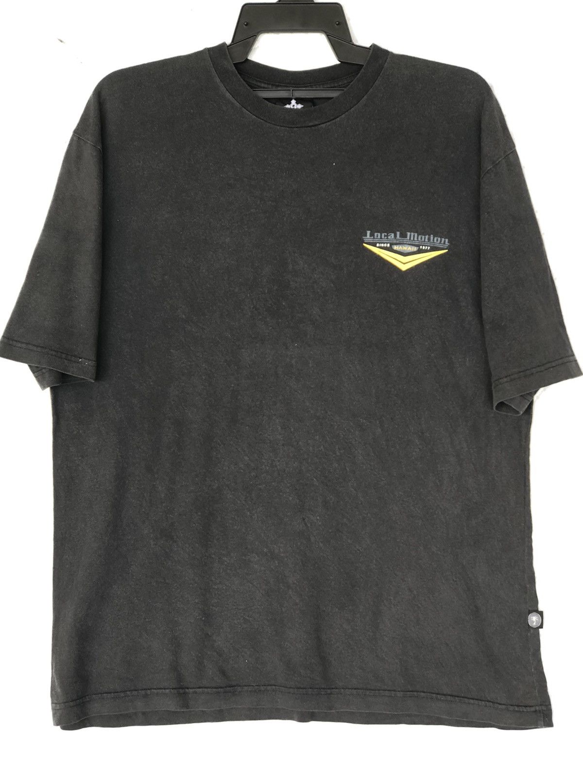 Vintage Vintage Local Motion Surfing Black Faded Tee Size US L / EU 52-54 / 3 - 6 Thumbnail