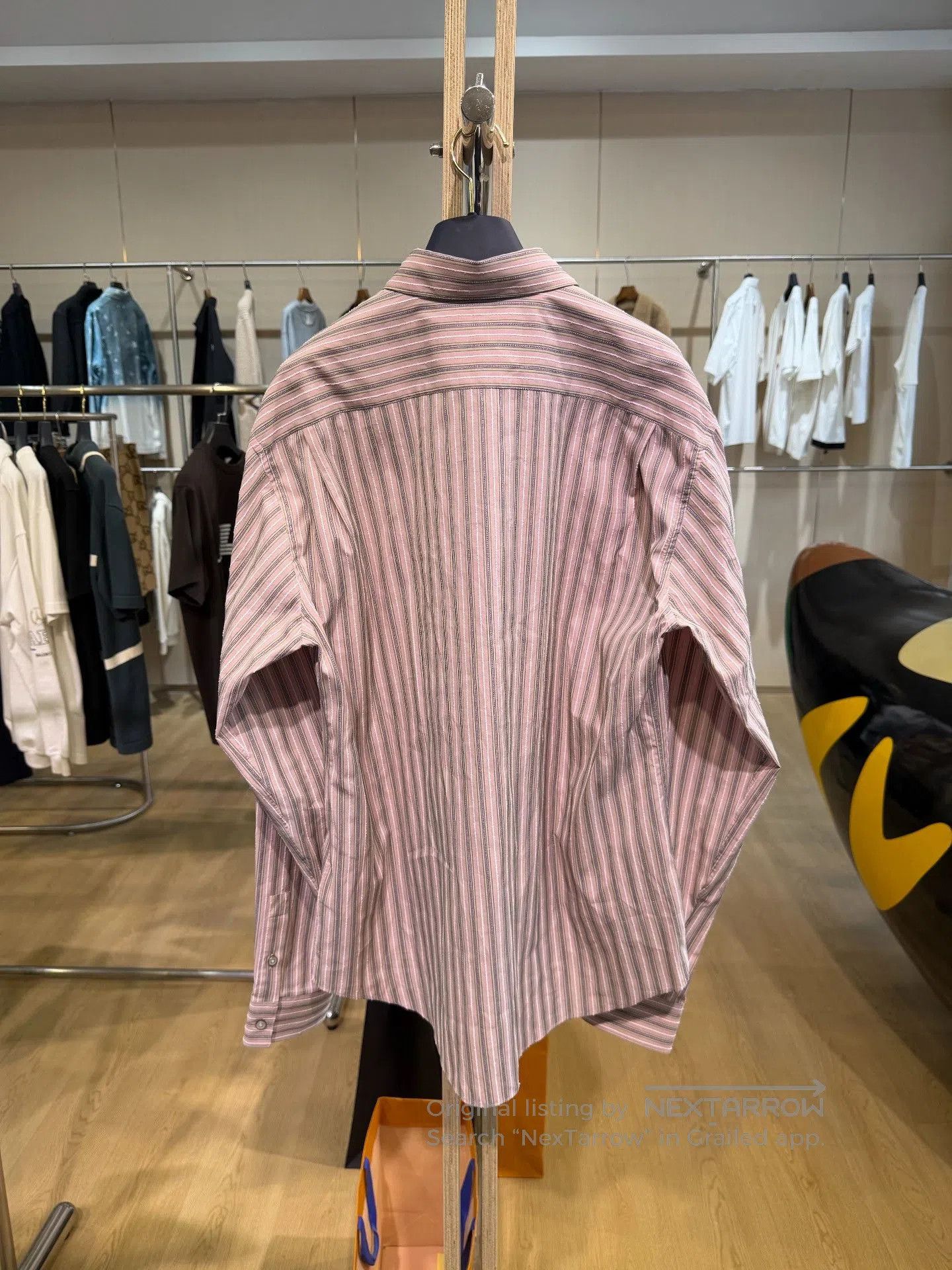 Louis Vuitton Louis Vuitton SS26 Striped Logo Embroidered Longsleeve. Size US XL / EU 56 / 4 - 2 Thumbnail