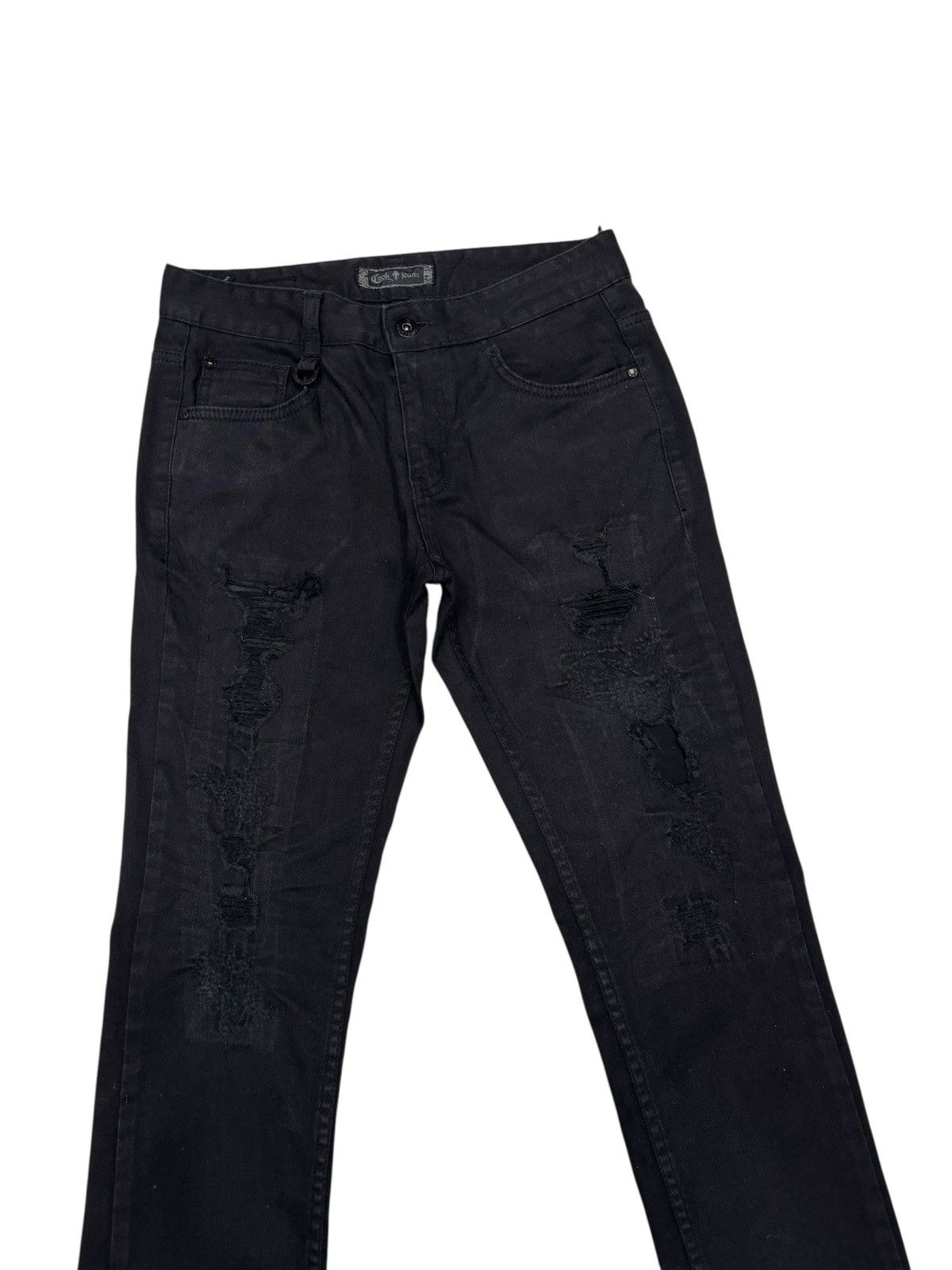 Cook Jeans Cook Jeans 🇯🇵 Distressed Slim Fit Jeans Size US 30 / EU 46 - 1 Thumbnail