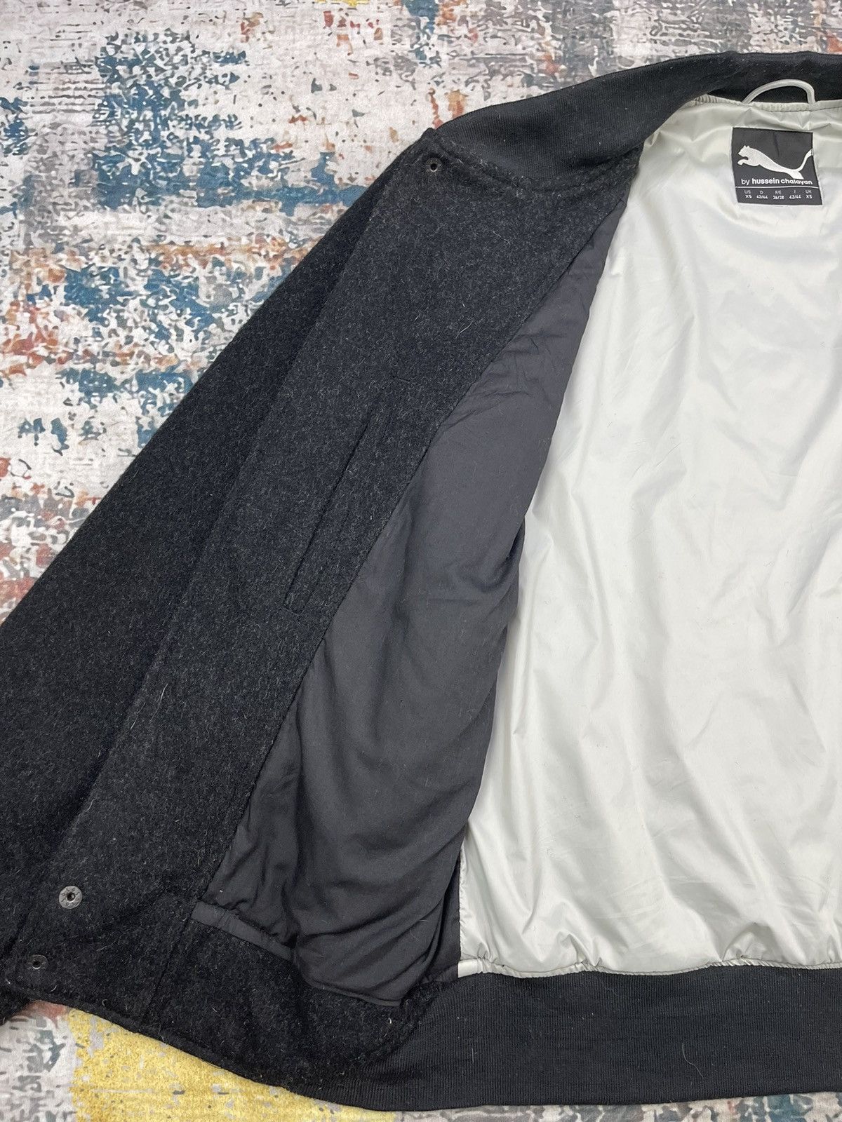 Hussein Chalayan × Puma Puma By Hussein Chalayan Multi Pocket Wool Bombers Size US XS / EU 42 / 0 - 10 Thumbnail