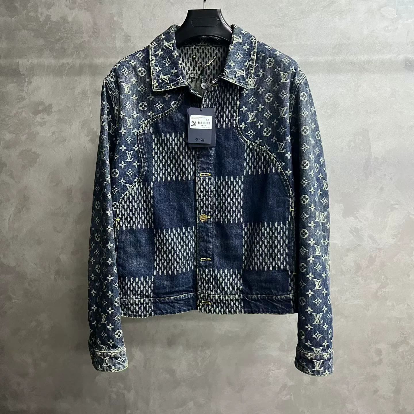 Louis Vuitton Louis Vuitton Blue Designer Casual Size 4XL / US 24-26 - 1 Thumbnail