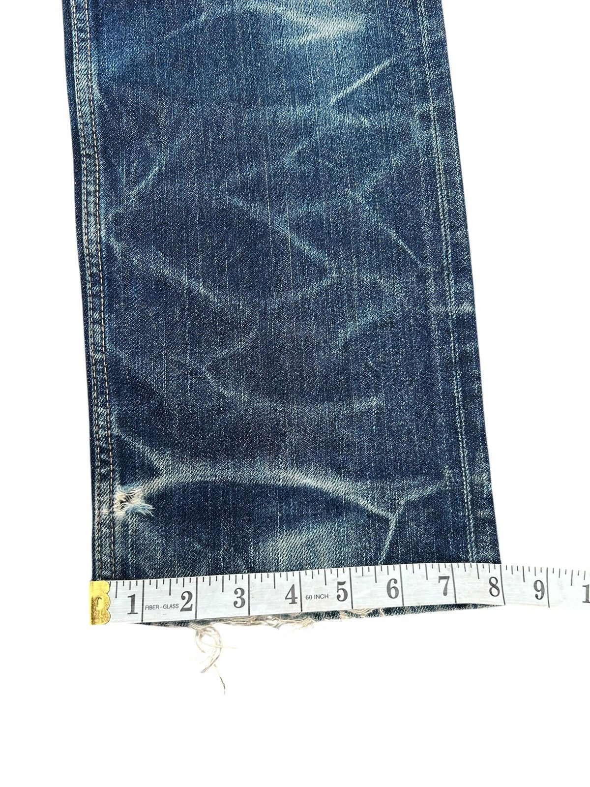 Kapital Vintage ETERNAL Selvedge Distressed Denim Jeans Size US 30 / EU 46 - 25 Thumbnail
