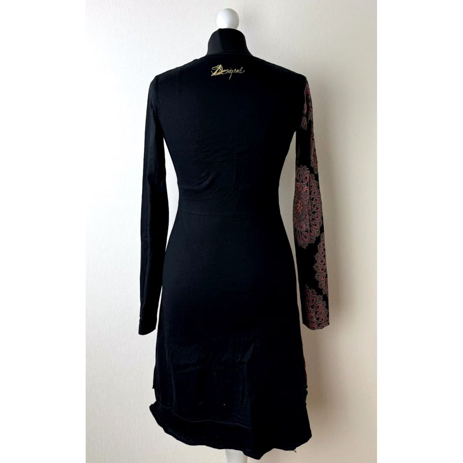 Desigual Desigual womens red black dress Size S Size S / US 4 / IT 40 - 6 Thumbnail