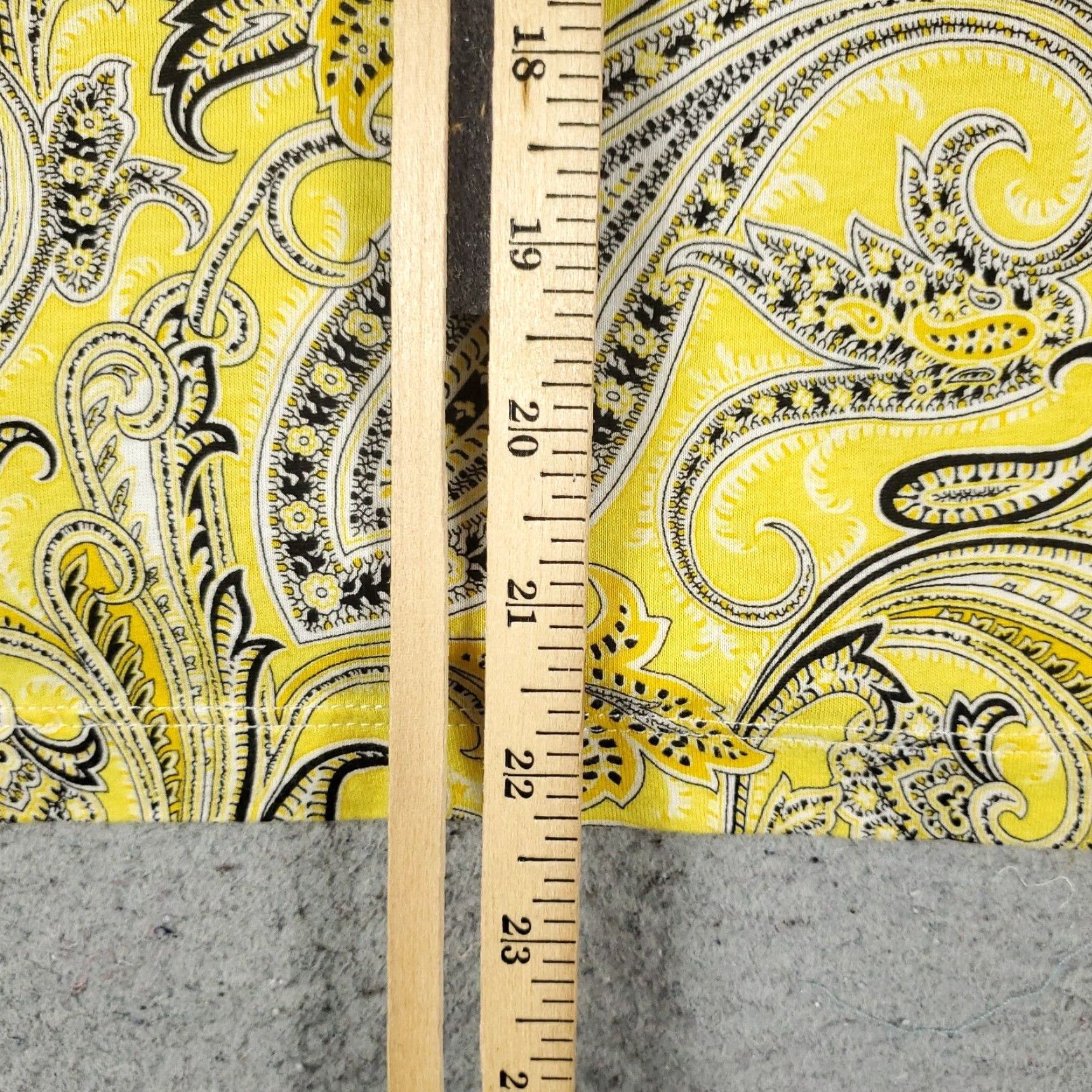 Ralph Lauren Lauren Ralph Lauren Blouse Womens Size Small Yellow Paisley Long Sleeve Button Up Classic Preppy Size S / US 4 / IT 40 - 6 Thumbnail