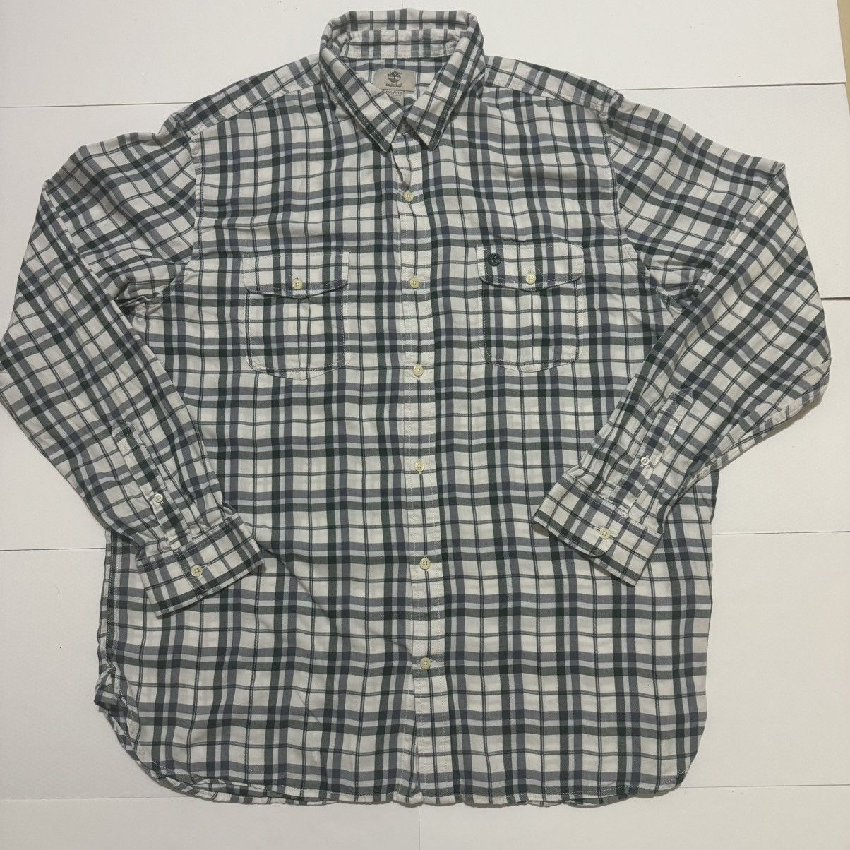 Timberland Timberland Men’s Shirt Long Sleeve Button Up Size US XXL / EU 58 / 5 - 1 Thumbnail