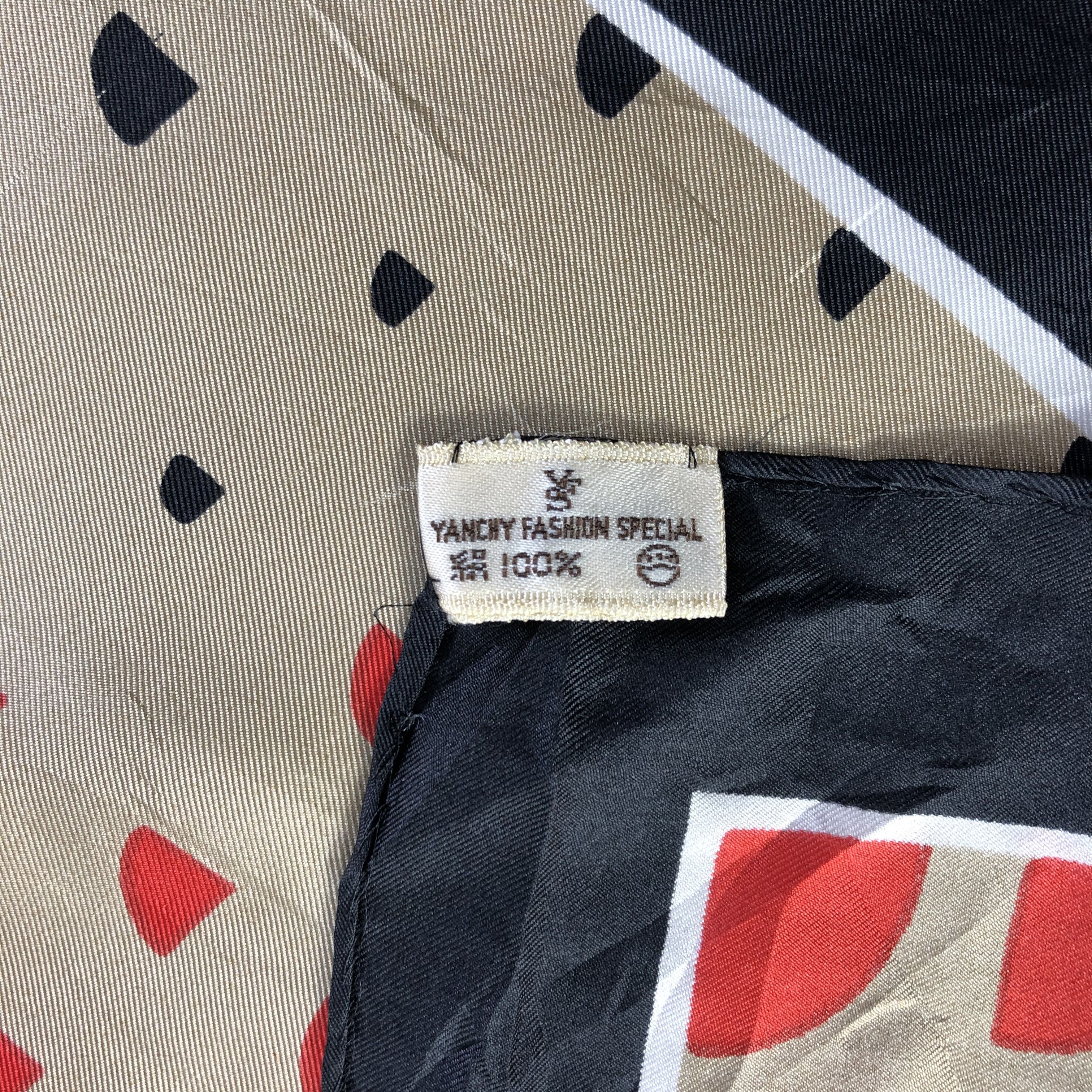 Vintage Vintage Silk Scarf Size ONE SIZE - 6 Thumbnail