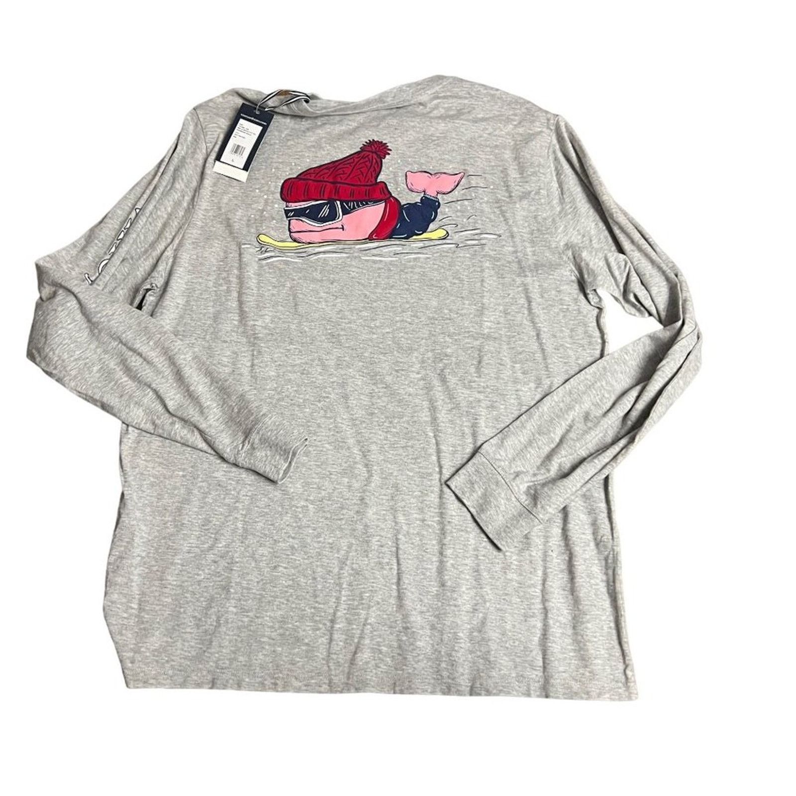 Vineyard Vines Vineyard Vines Men's Snowboard Whale Long-Sleeve Pocket Size US L / EU 52-54 / 3 - 3 Thumbnail