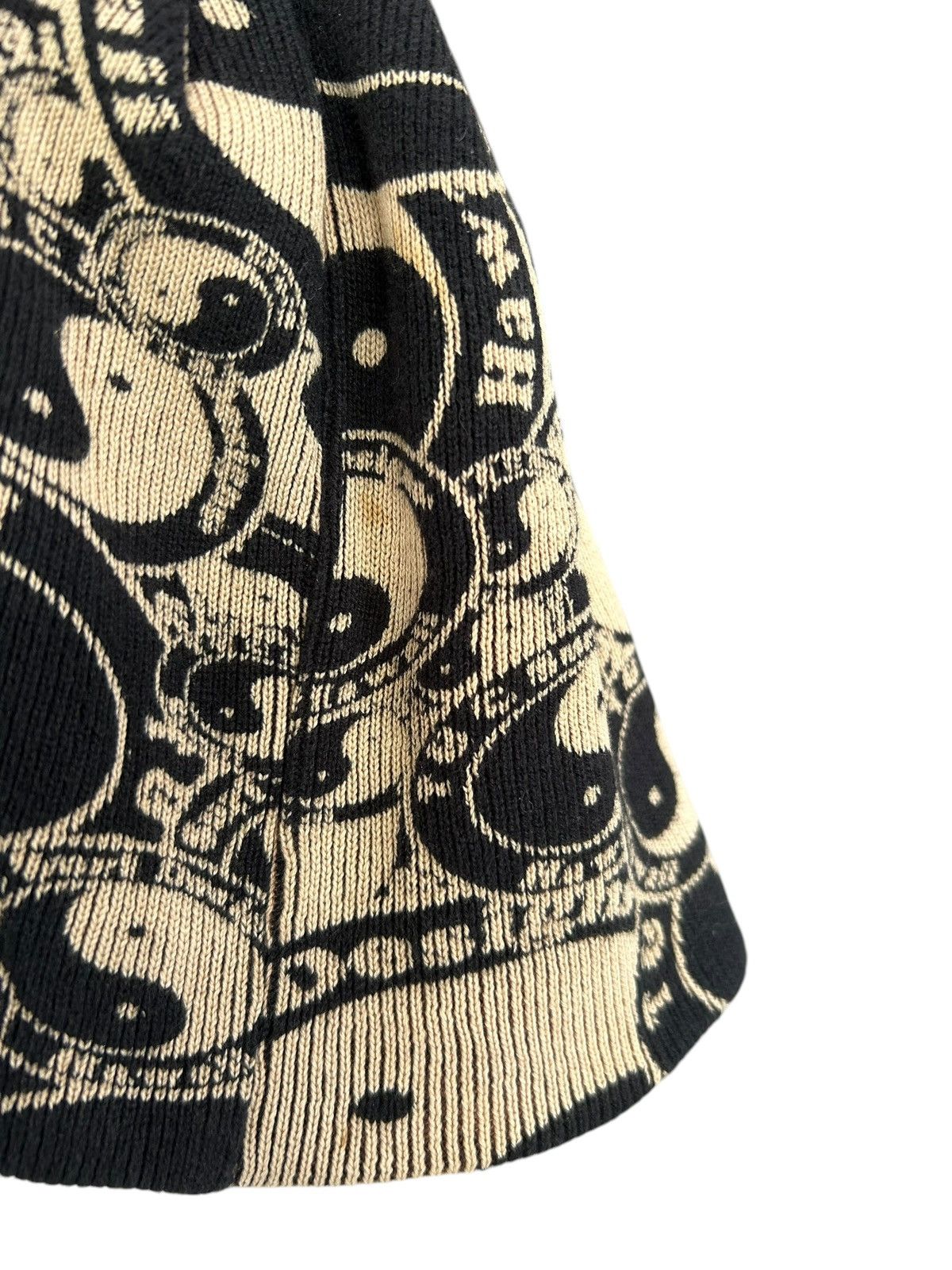 Japanese Brand × Kapital × Vintage T&C Sunfaded Design Vintage Full Print Beanie Hats Rare Size ONE SIZE - 5 Thumbnail