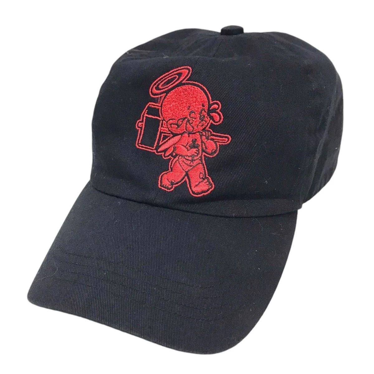 DENIM TEARS × Saint Michael SS22 Embroidered Logo Cap Size ONE SIZE - 1 Thumbnail