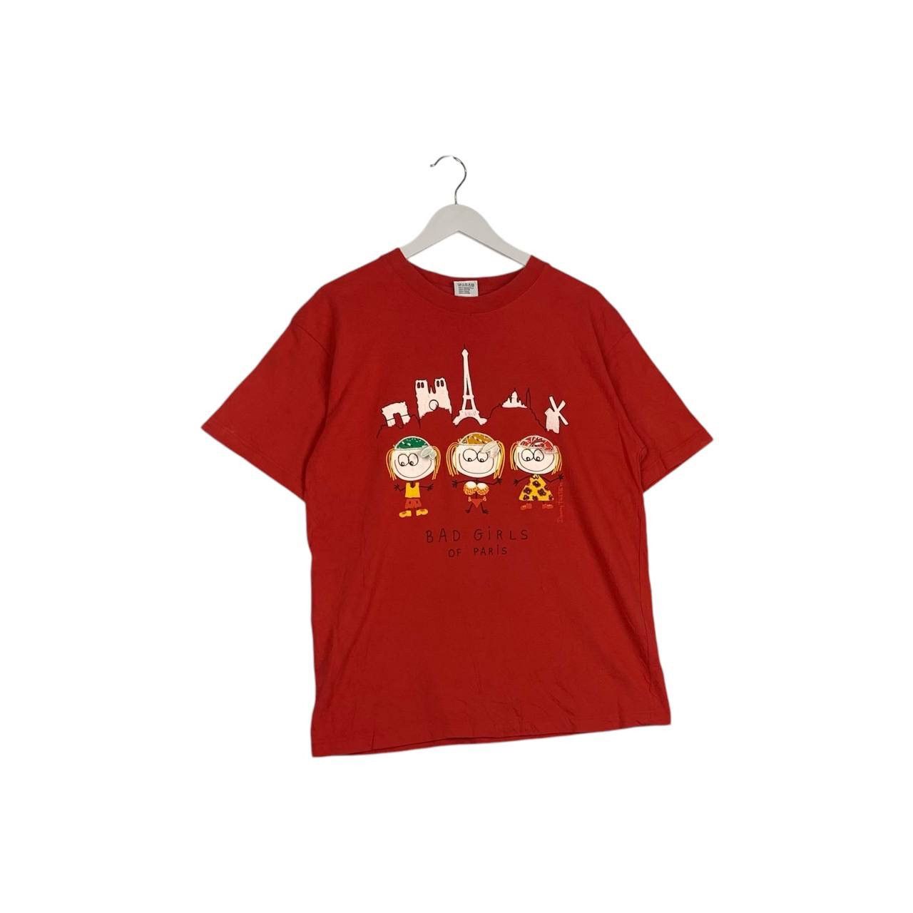 Designer × Vintage Vintage T-Shirt Danny First Bad Girls of Paris 1995 size S Size US S / EU 44-46 / 1 - 6 Thumbnail