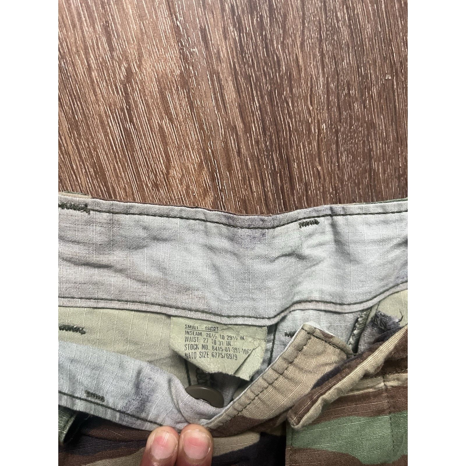 Vintage Classic Camo Cargo Pants Size Small Size US 28 / EU 44 - 8 Thumbnail