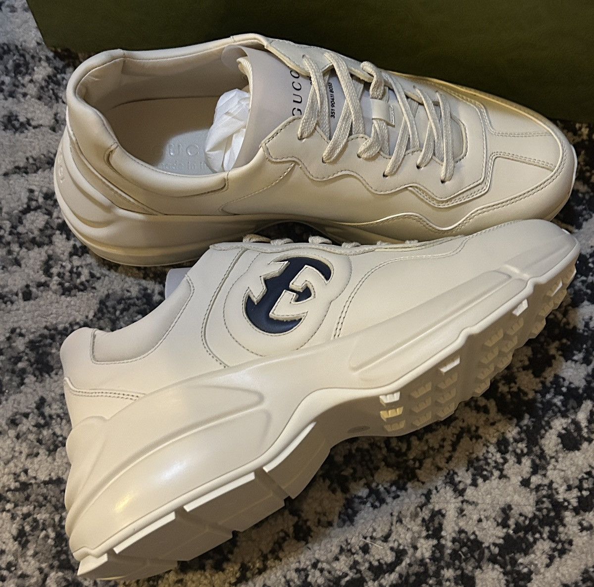 Gucci Gucci Rhyton Interlocking G Sneaker Size US 7 / EU 40 - 6 Thumbnail