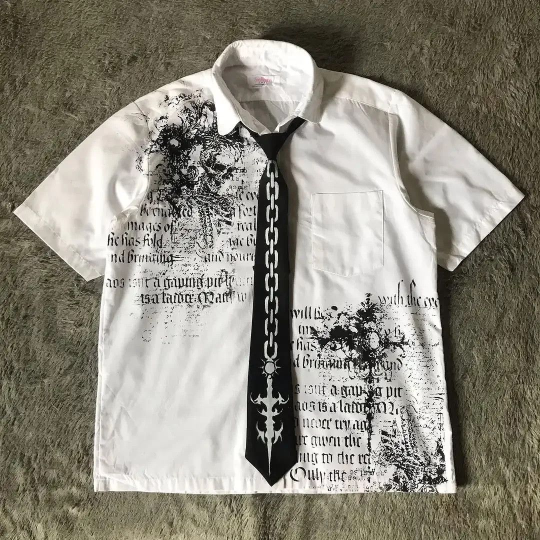 Japanese Brand Street Style Shirt Size US L / EU 52-54 / 3 - 1 Thumbnail