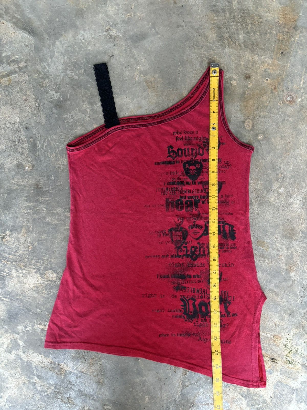 Hysteric Glamour Y2k Algoquins Sexy Punk Style Tank tops Size M / US 6-8 / IT 42-44 - 11 Thumbnail