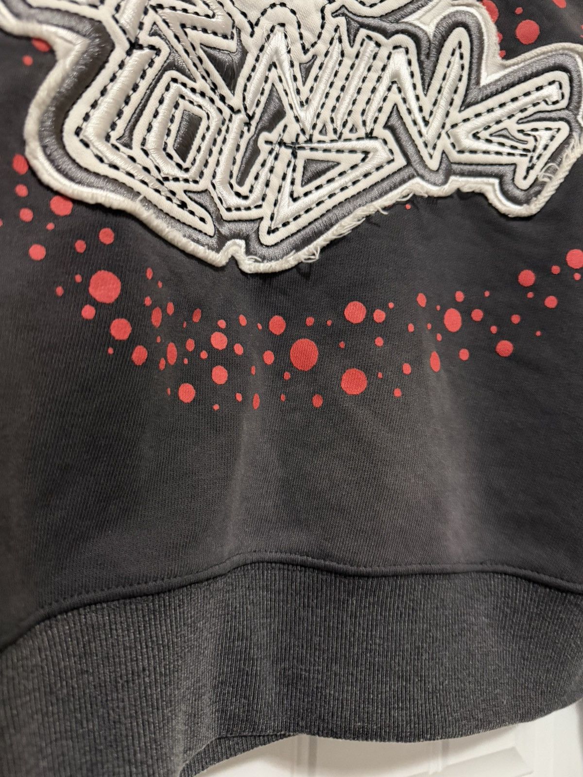 Other Burning Loud skull hoodie patchwork Size US M / EU 48-50 / 2 - 12 Thumbnail