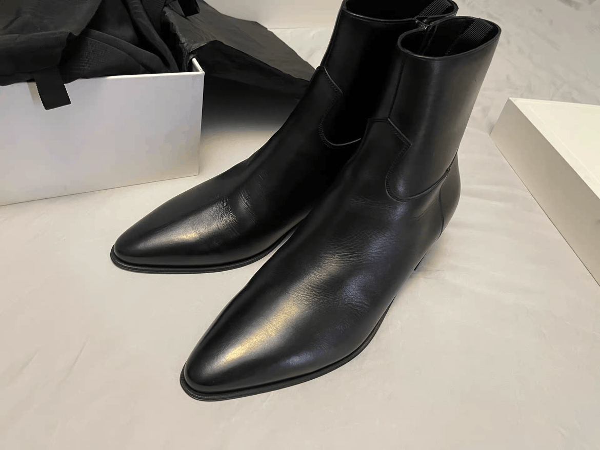 靴 CELINE BY HEDI SLIMANE jacno boots 39 Celine jacno leather boots - Gem