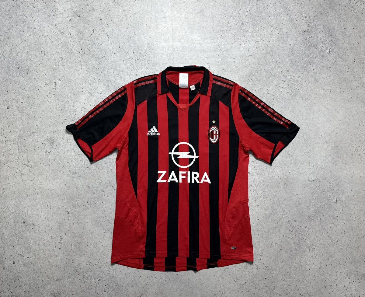Adidas Adidas AC Milan 2004/2005 Shevchenko #7 Soccer Jersey Size US L / EU 52-54 / 3 - 2 Thumbnail