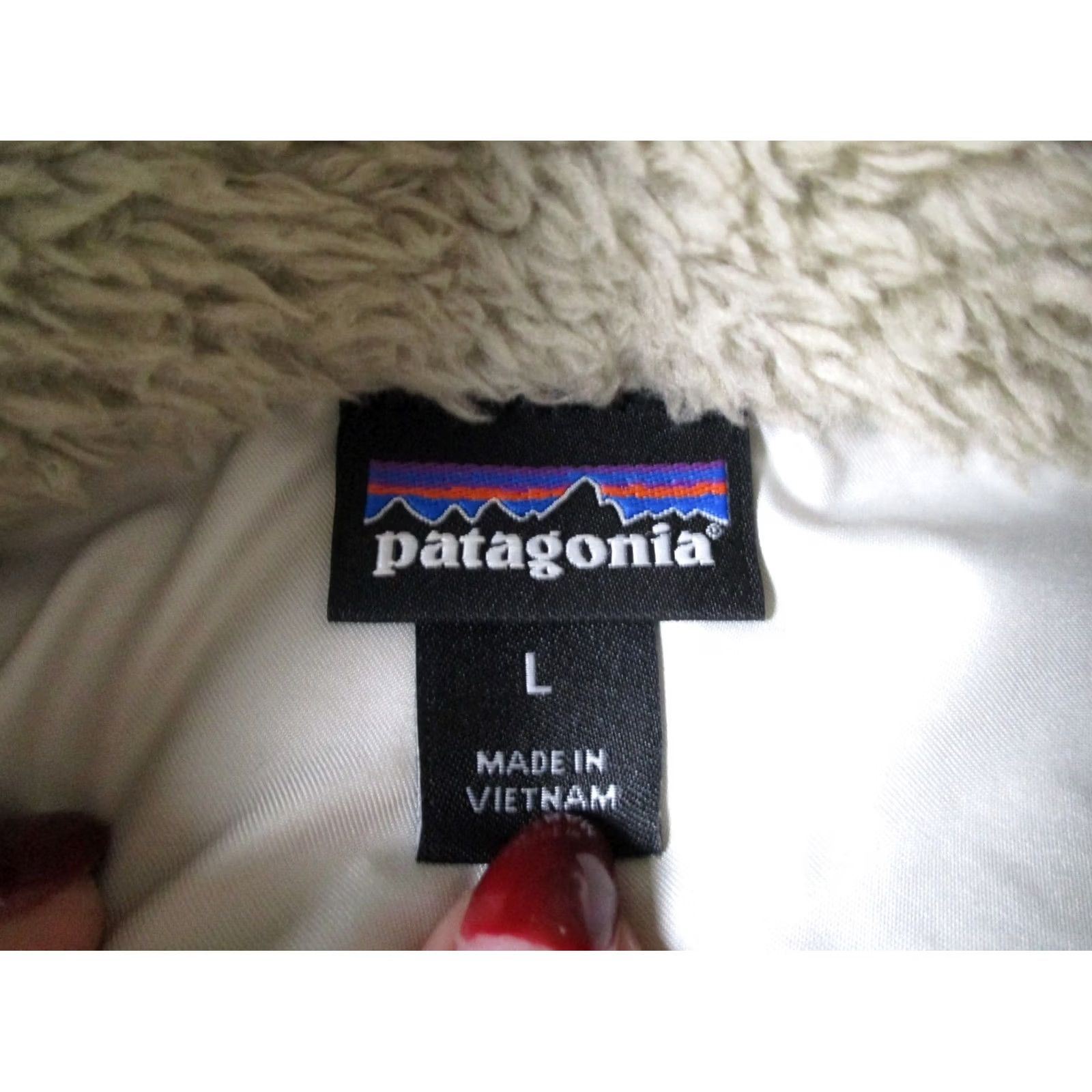 Patagonia Patagonia Jacket Women L Beige Fleece Windproof Pockets Full Zip Regular Size Size L / US 10 / IT 46 - 7 Thumbnail