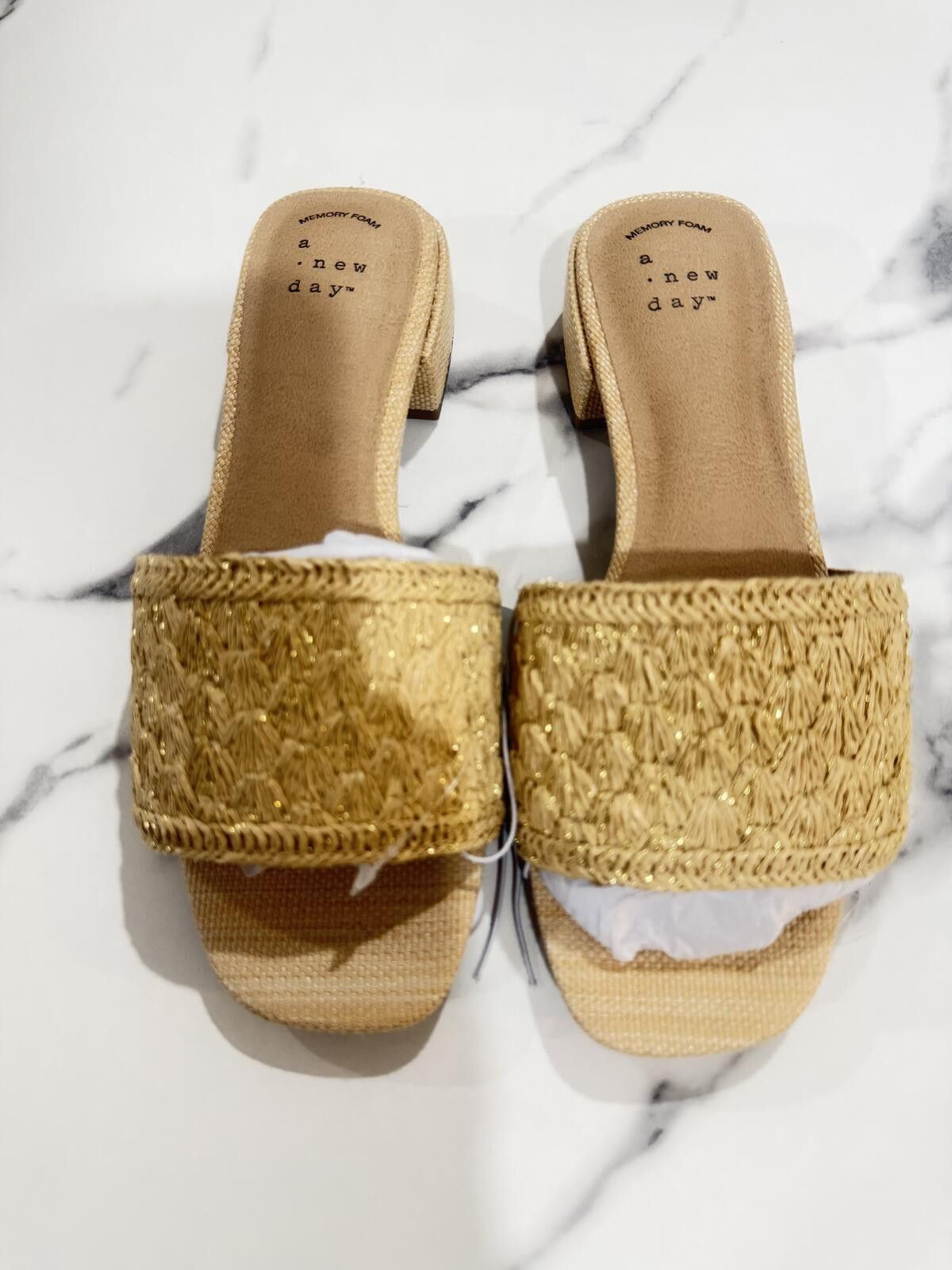 Other Target Women’s Grace Sandals Memory Foam Insole - A New Day Size US 5.5 / IT 35.5 - 1 Thumbnail