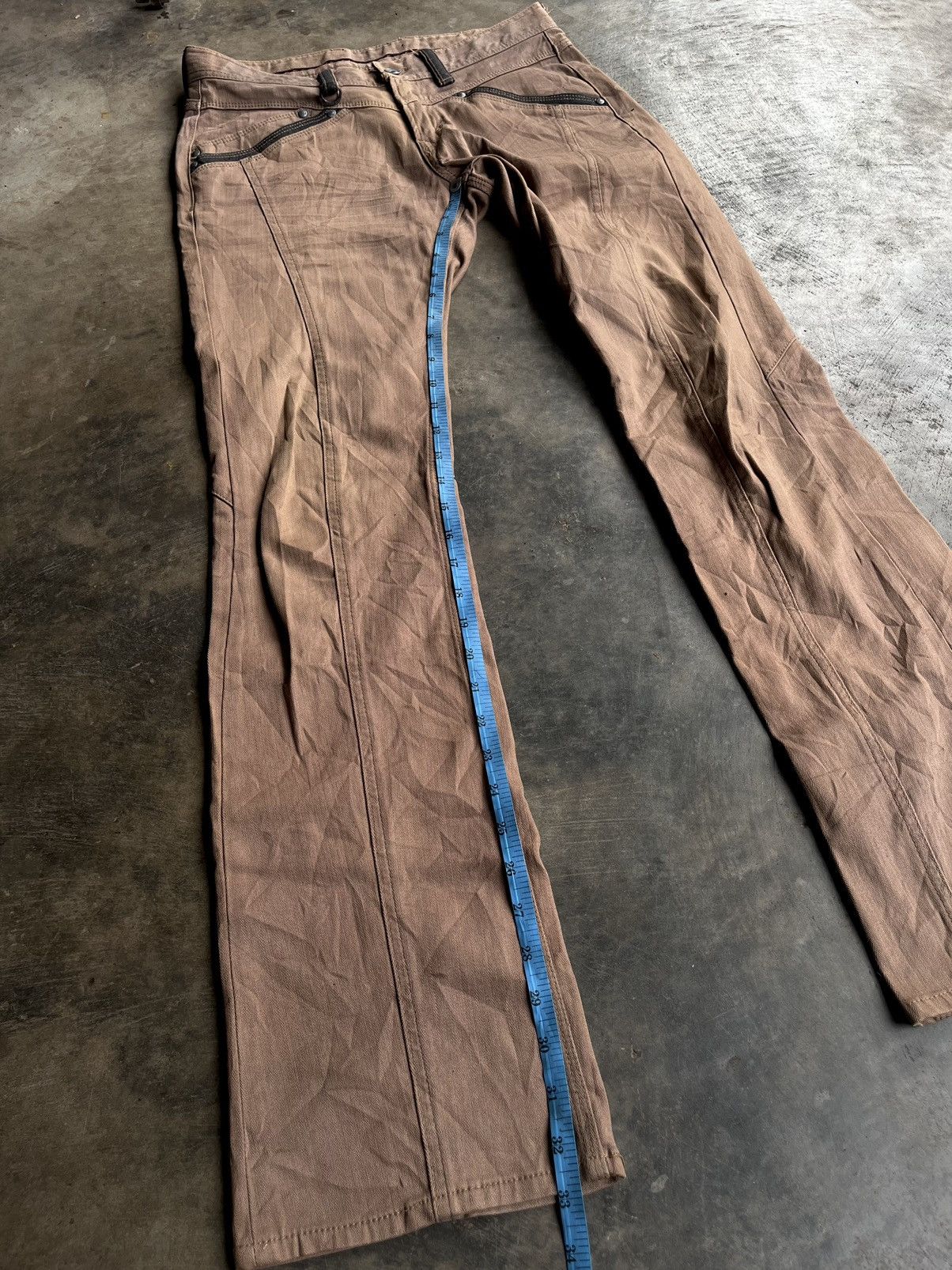 14th Addiction NCFM Nicole Club For Men Japanese Flare BootCut Cowboy Pants Size US 30 / EU 46 - 17 Thumbnail