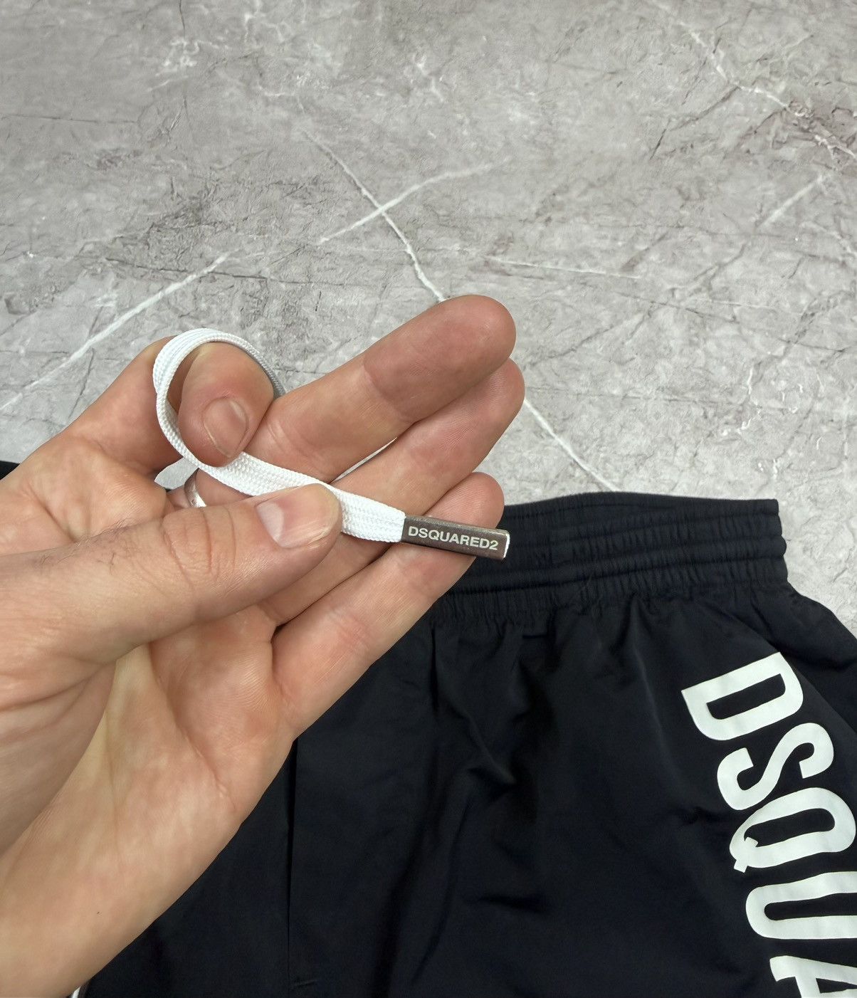 Dsquared2 Vintage Y2K Dsquared2 Nylon Shorts Size US 36 / EU 52 - 4 Thumbnail