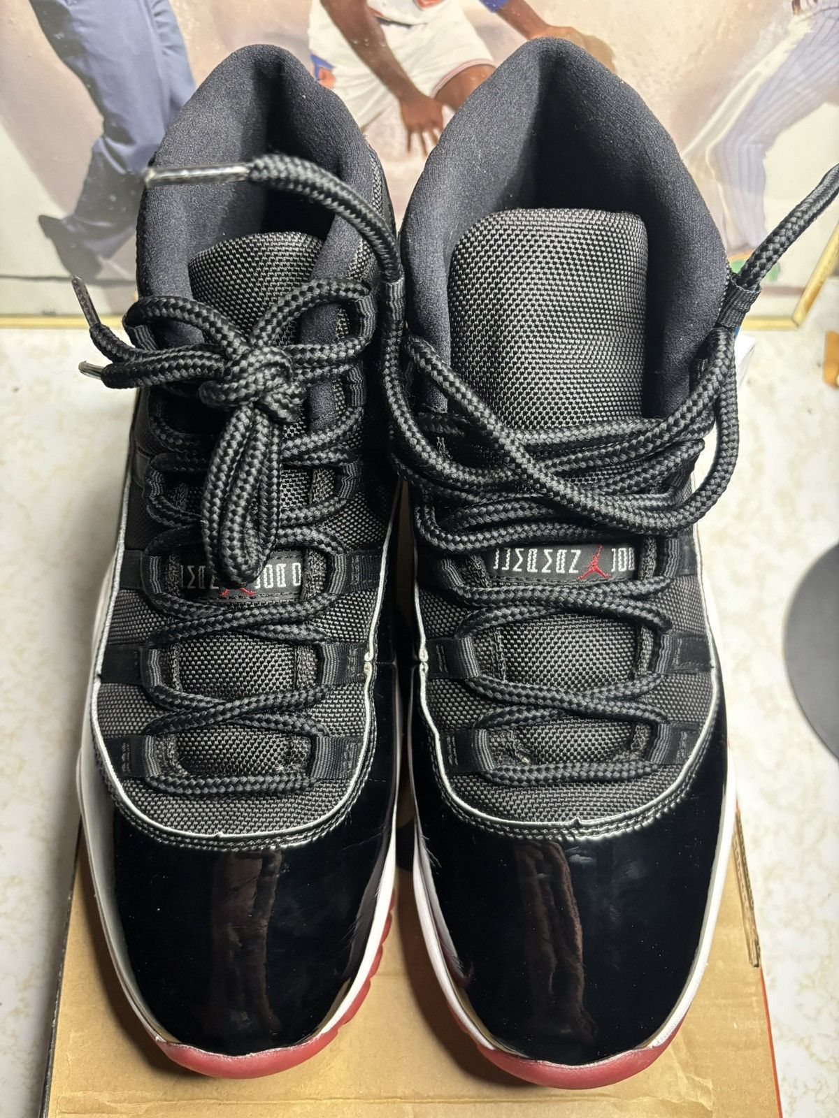 Jordan Brand Air Jordan 11 Bred 2019 Size US 10 / EU 43 - 2 Thumbnail