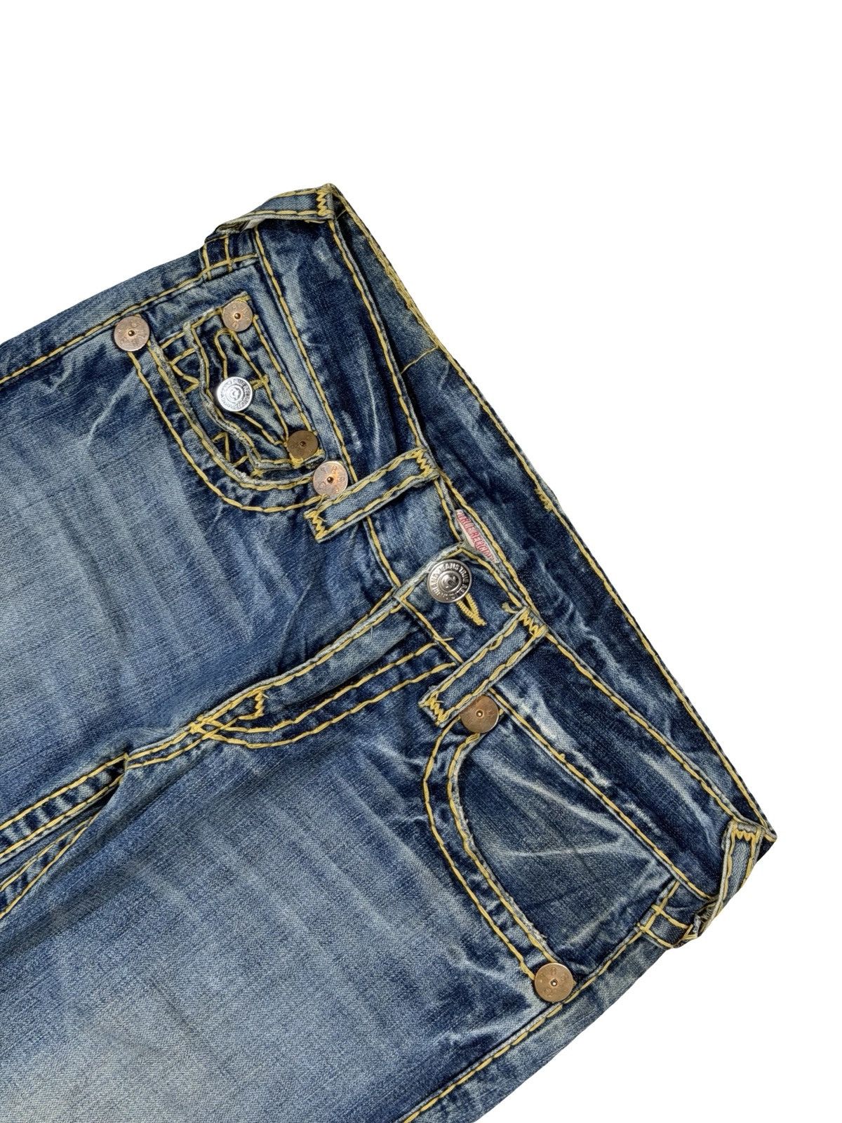 True Religion True religion Billy Super T yellow thread Size US 30 / EU 46 - 5 Thumbnail