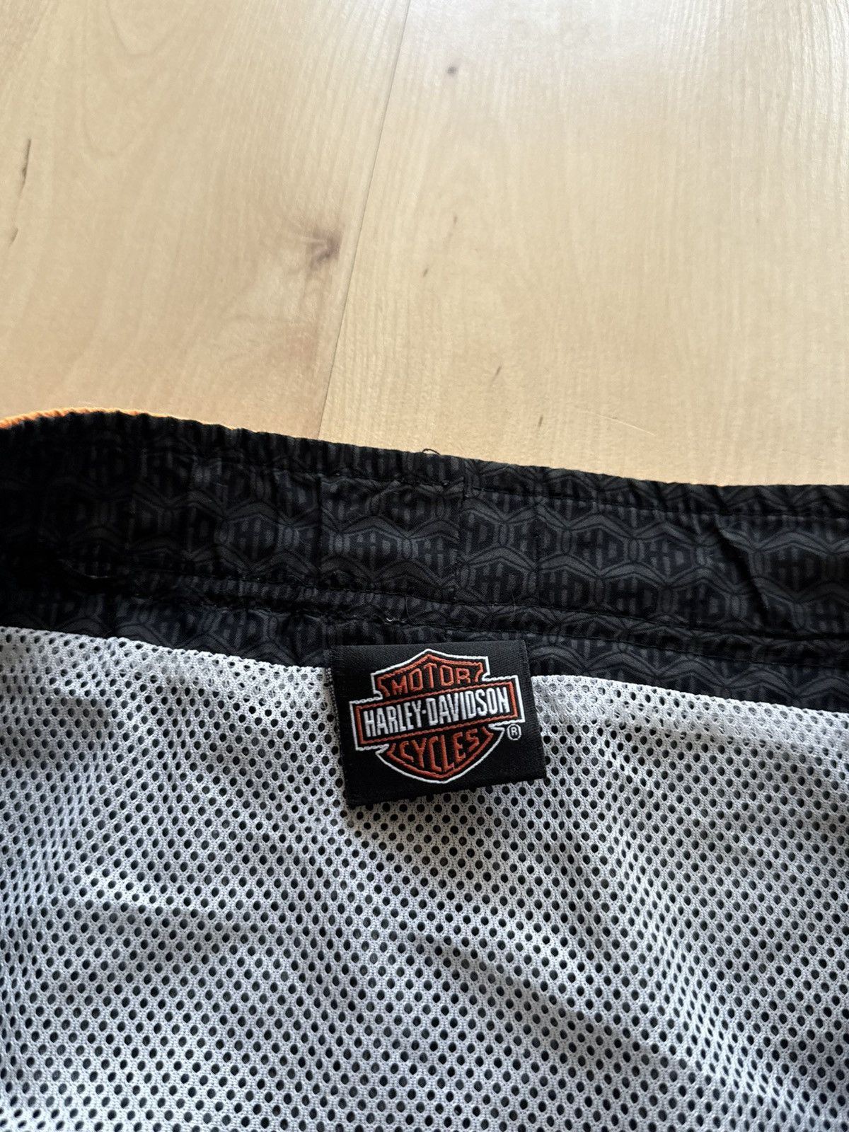 Harley Davidson Harley Davidson flame logo shorts vintage y2k Size US 29 - 5 Thumbnail