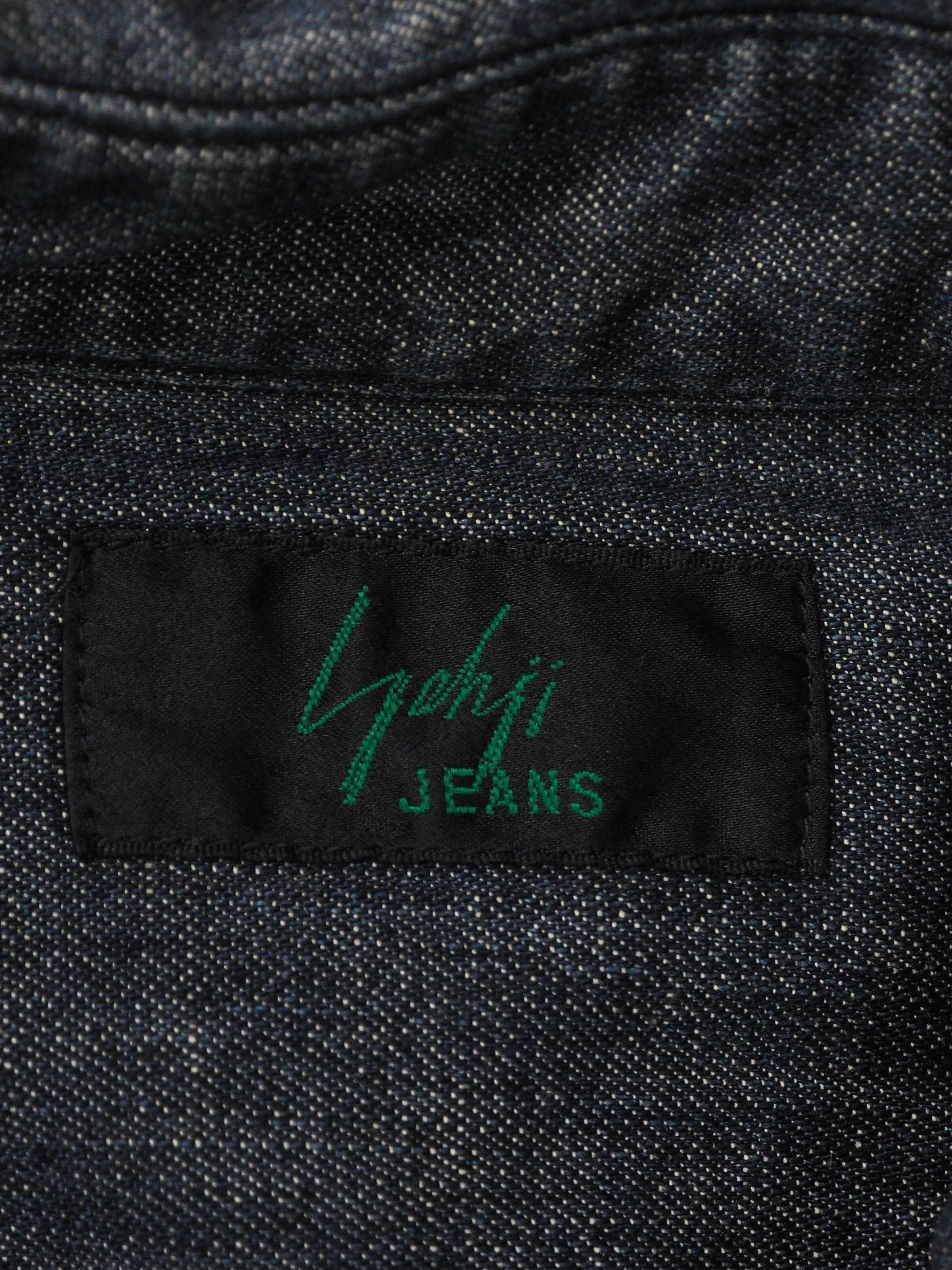 Yohji Yamamoto Yohji Yamamoto Reconstructed Denim Shirt Size US L / EU 52-54 / 3 - 7 Thumbnail