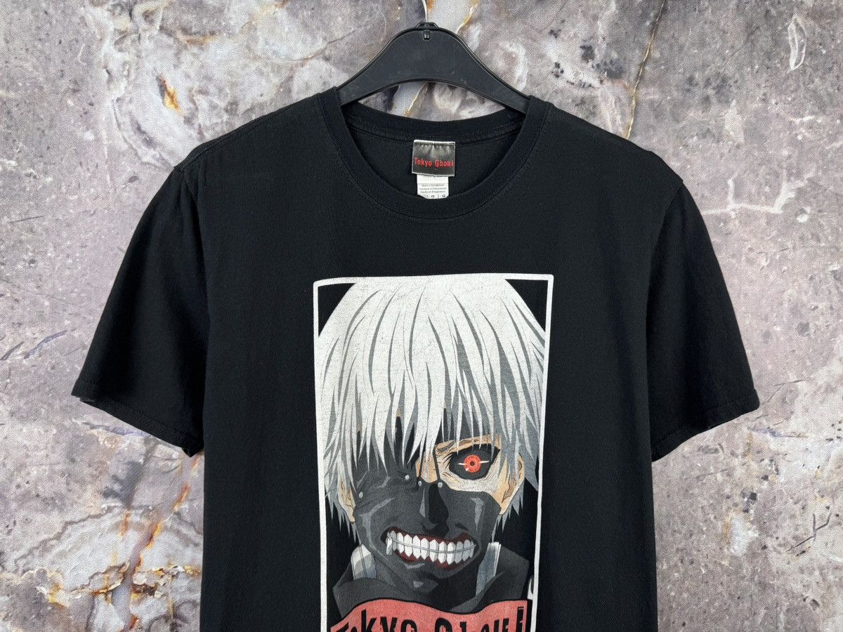Gildan Tokyo Ghoul Ken Kaneki Anime Graphic T Shirt Black Tee Size US L / EU 52-54 / 3 - 3 Thumbnail