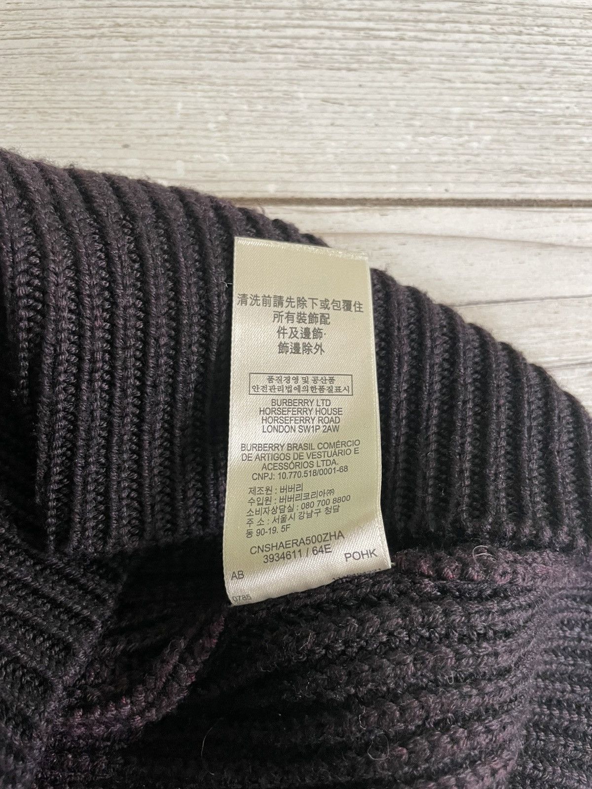 Burberry Burberry Knit Sweater Size L / US 10 / IT 46 - 20 Thumbnail