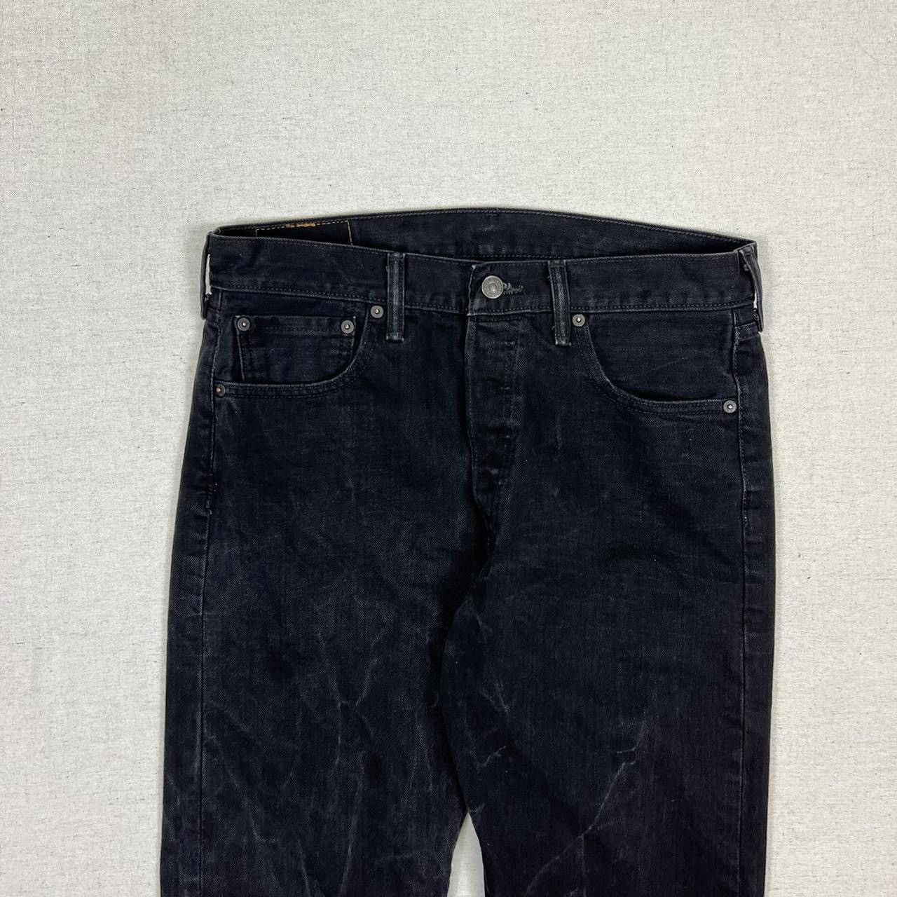 Levi's × Vintage Black levis 501 jeans Size US 34 / EU 50 - 4 Thumbnail