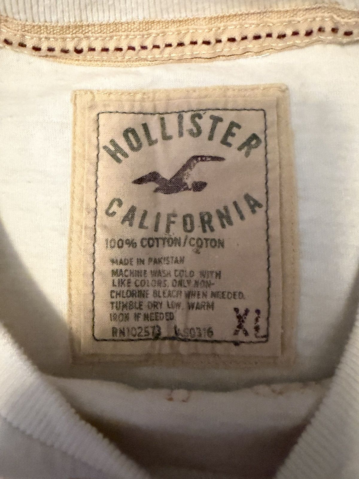 Hollister Hollister Ca 1922 T-Shirt Size US XL / EU 56 / 4 - 2 Thumbnail