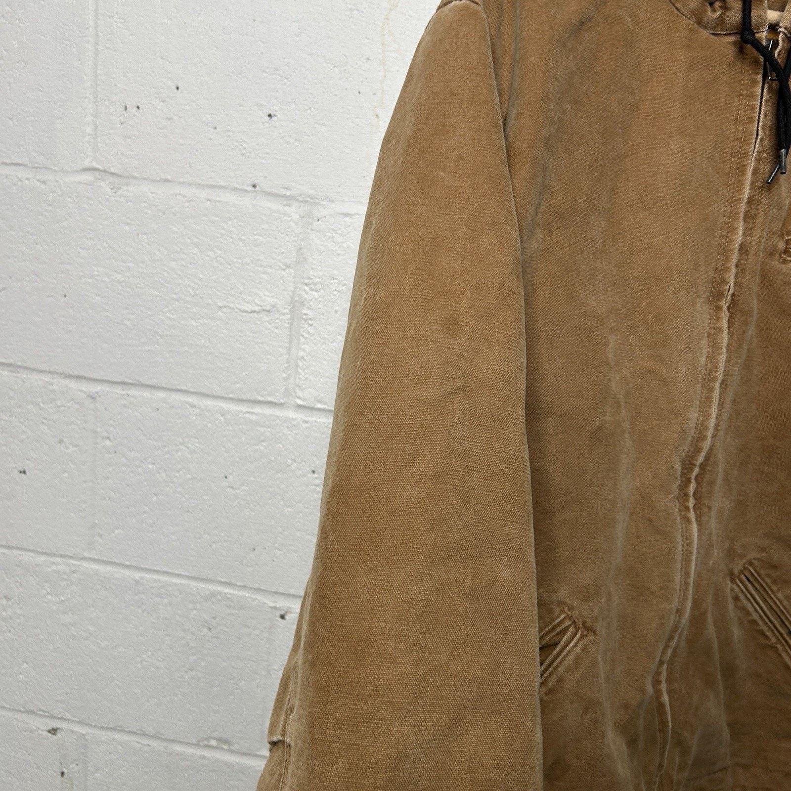 Carhartt Carhartt Sherpa-Lined Hooded Detroit Jacket “Brown” J141 Size US XL / EU 56 / 4 - 7 Thumbnail