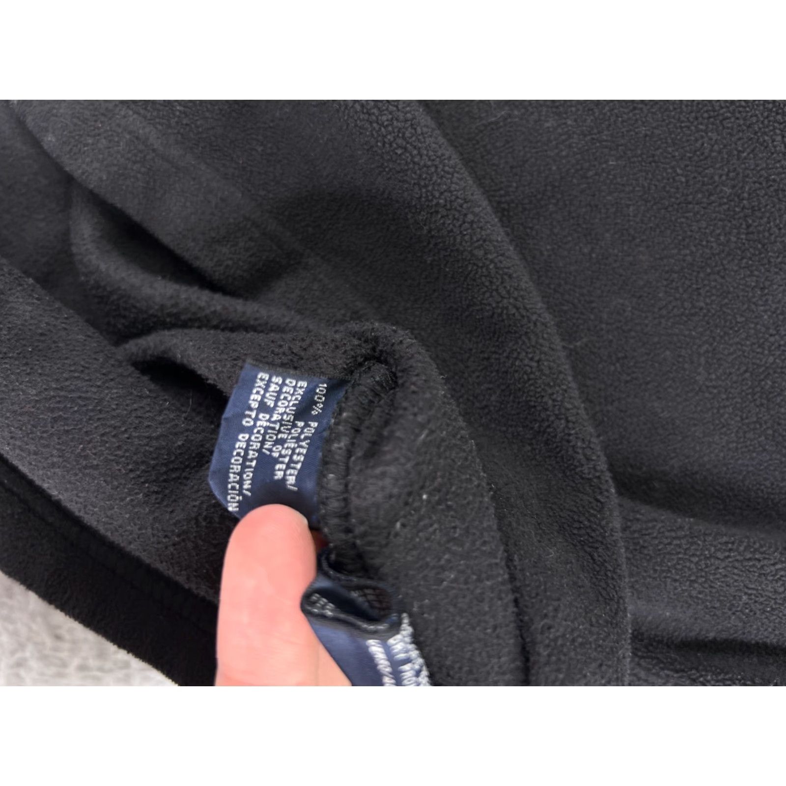 Tommy Hilfiger Tommy Hilfiger Sweater Mens M Black Long Sleeve 1/4 Zip Fleece Polyester Embroidered Logo Classic American Designer Mens Size US M / EU 48-50 / 2 - 5 Thumbnail