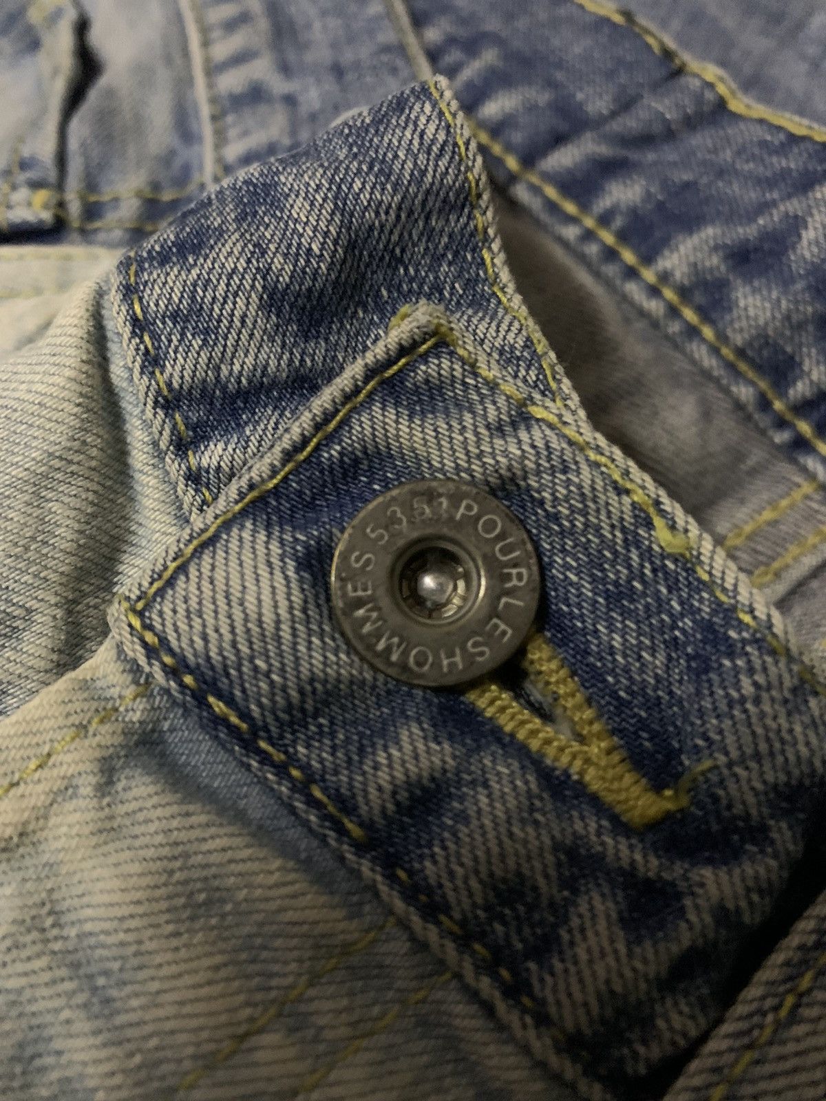 5351 POUR LES HOMMES 💥 5351 Pour Les Hommes Skinny Strecth Denim Size US 31 - 7 Thumbnail