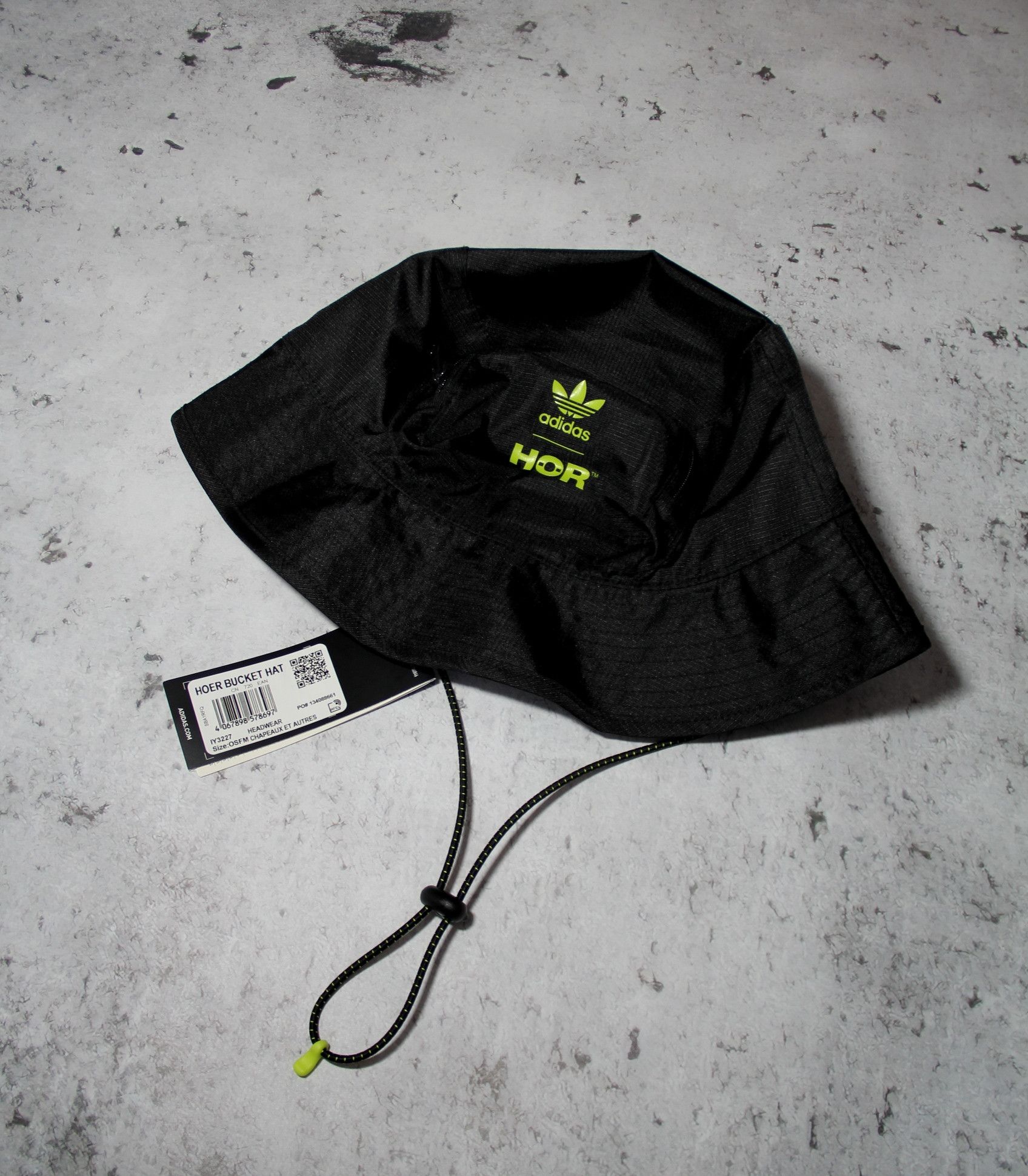 Adidas ADIDAS X HOR HOER BUCKET HAT BLACK IY3227 Size ONE SIZE - 1 Thumbnail