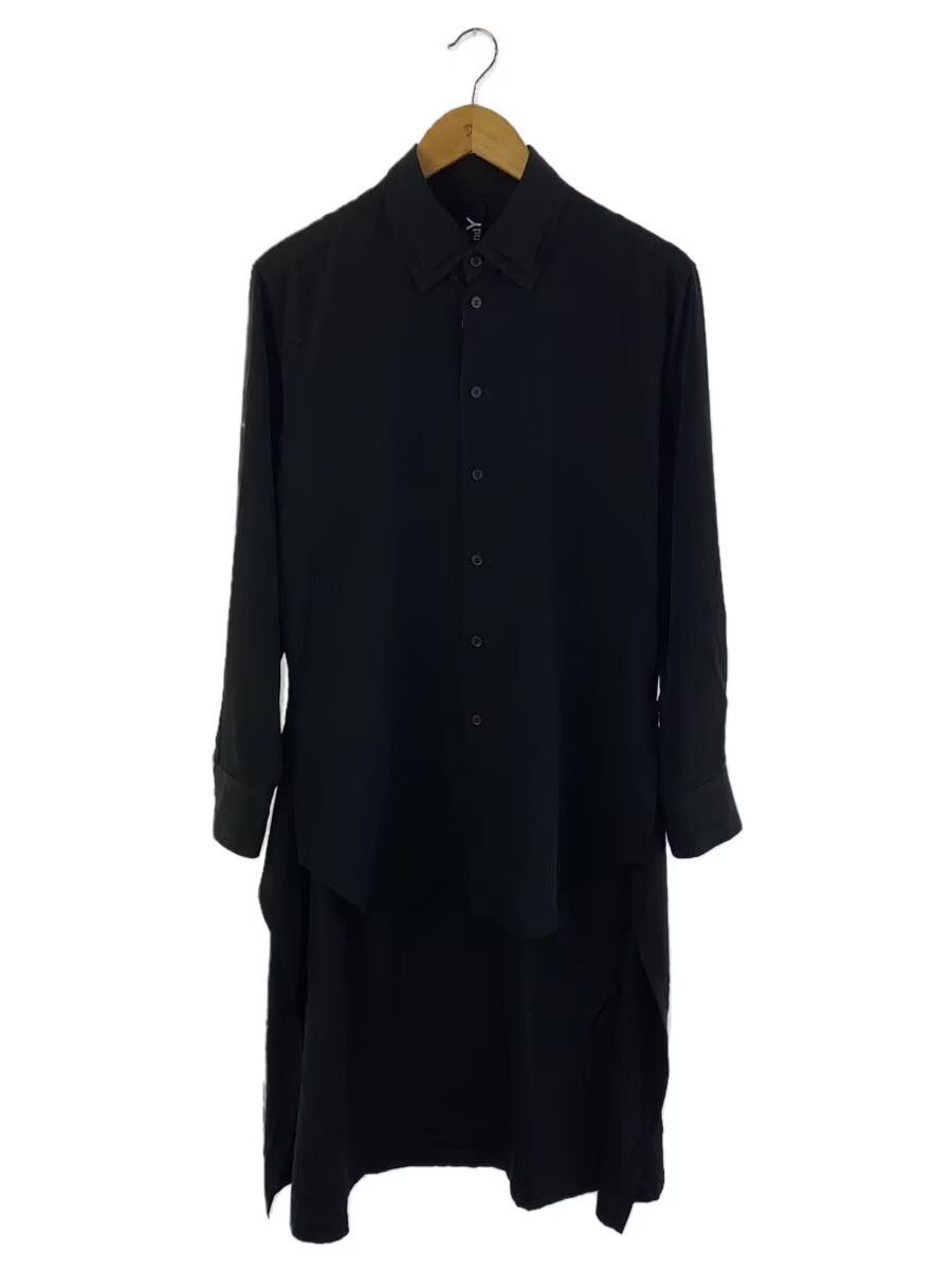 Yohji Yamamoto yohji yamamoto pour homme Ground Y Decyne Back Long Shirt Size US S / EU 44-46 / 1 - 1 Thumbnail