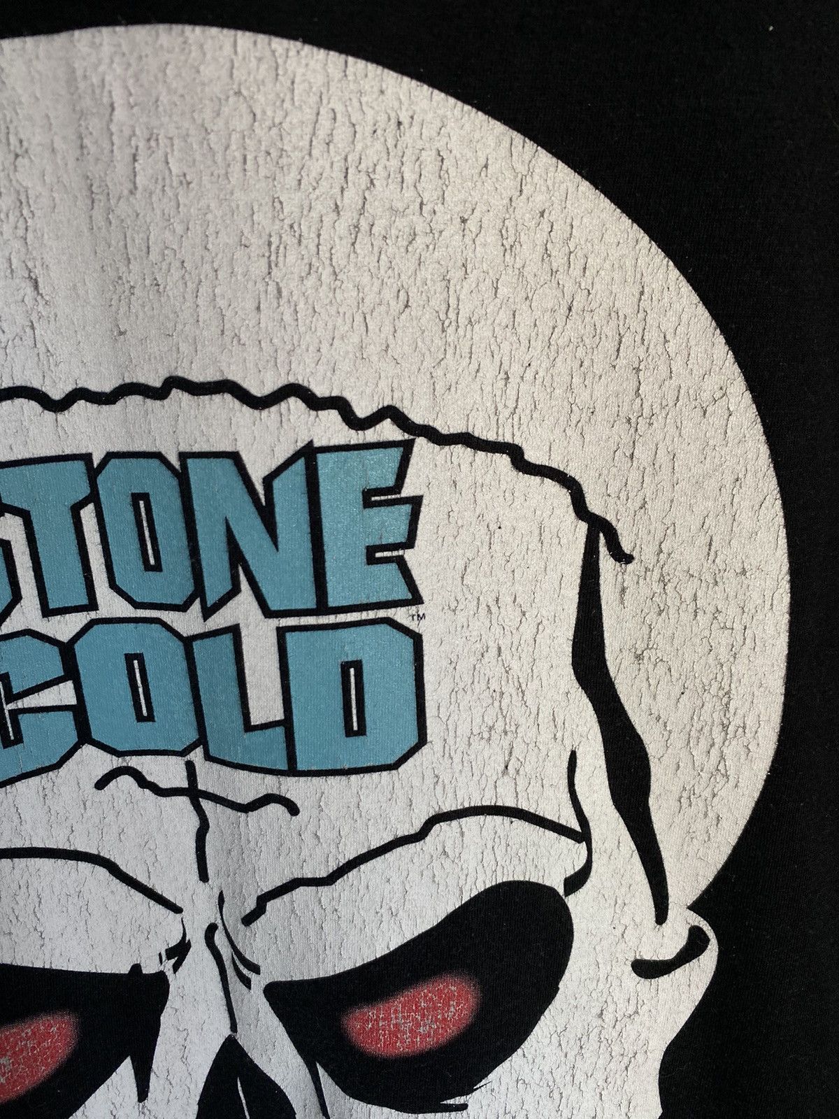 Vintage × WWE × WWF Stone Cold T Shirt Wwf Wwe Band Tees Streetwear Size US L / EU 52-54 / 3 - 4 Thumbnail