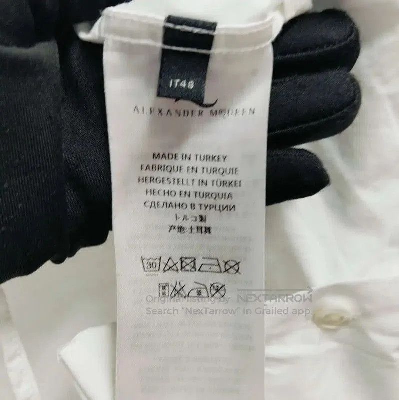 Other Alexander McQueen White Long Sleeve Shirt . Size US L / EU 52-54 / 3 - 4 Thumbnail