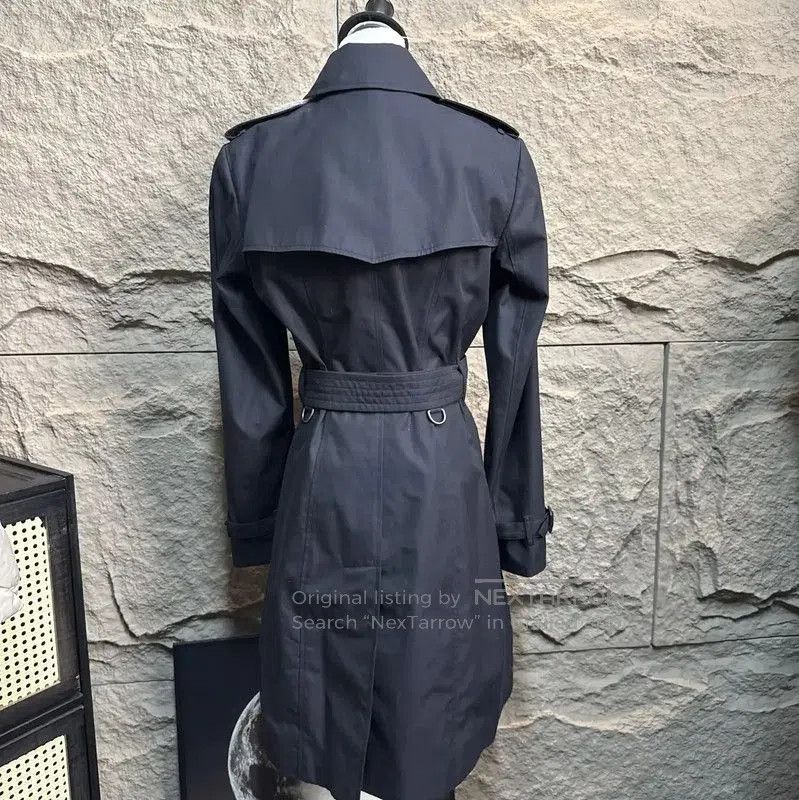 Burberry Burberry Black Women's Trench Coat Size S. Size S / US 4 / IT 40 - 2 Thumbnail