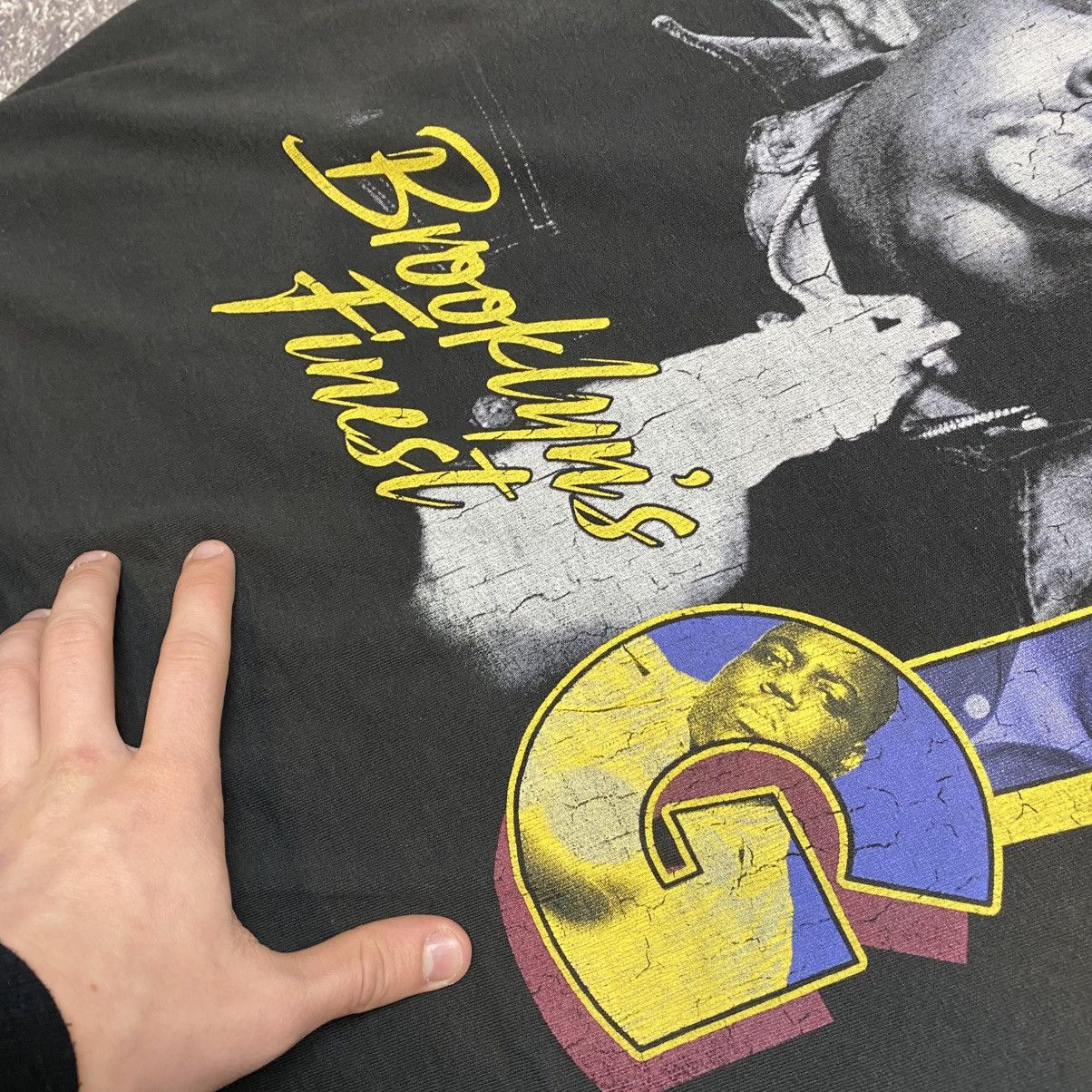 Rap Tees Vintage Notorius BIG Graphic logo 90’s rap faded tee Size US S / EU 44-46 / 1 - 4 Thumbnail